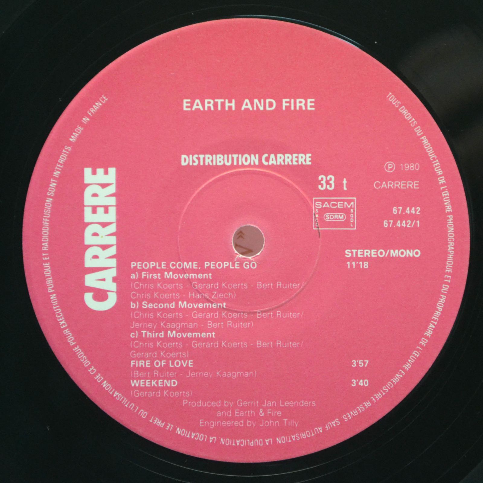 Earth And Fire — Reality Fills Fantasy, 1979