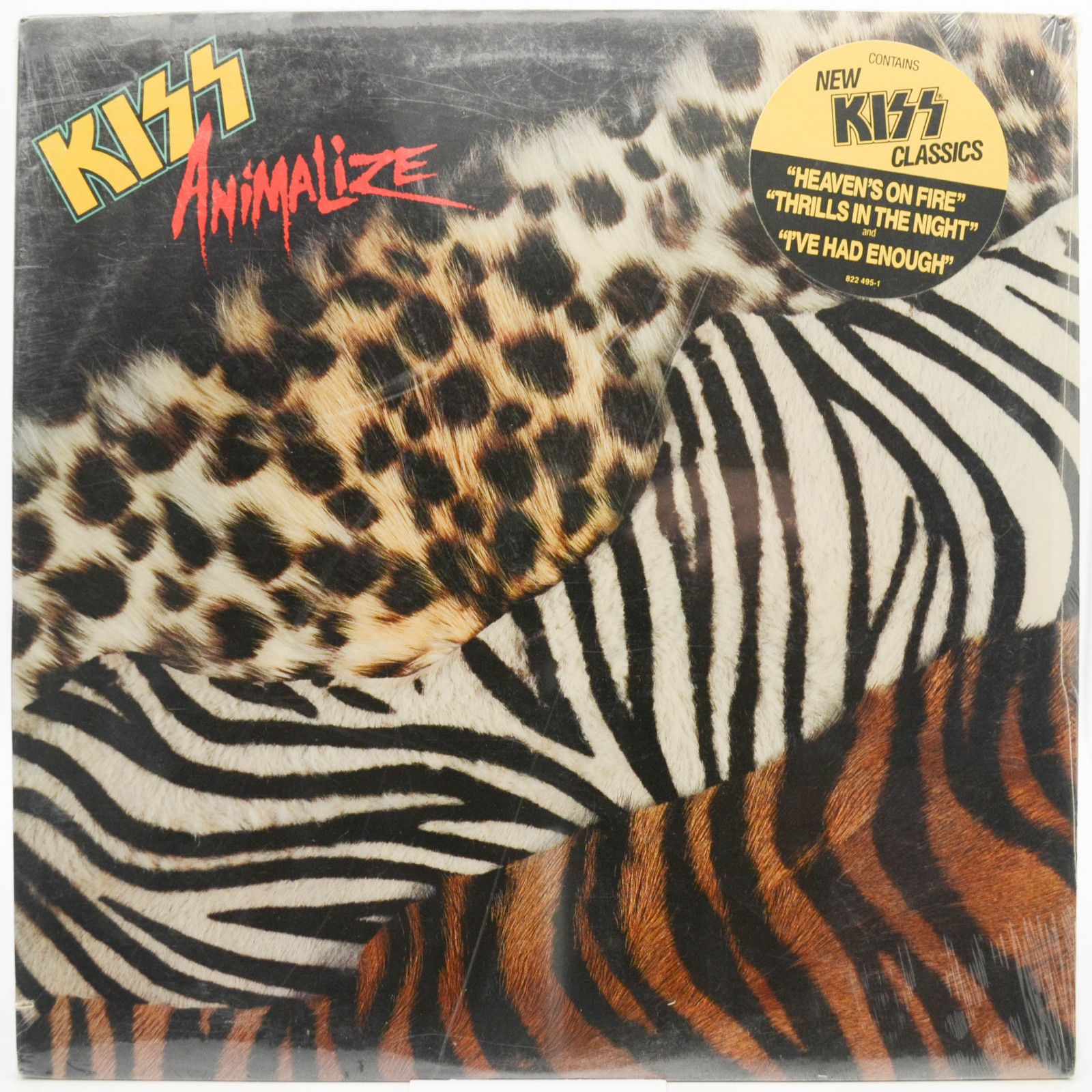 Kiss — Animalize (1-st, USA), 1984