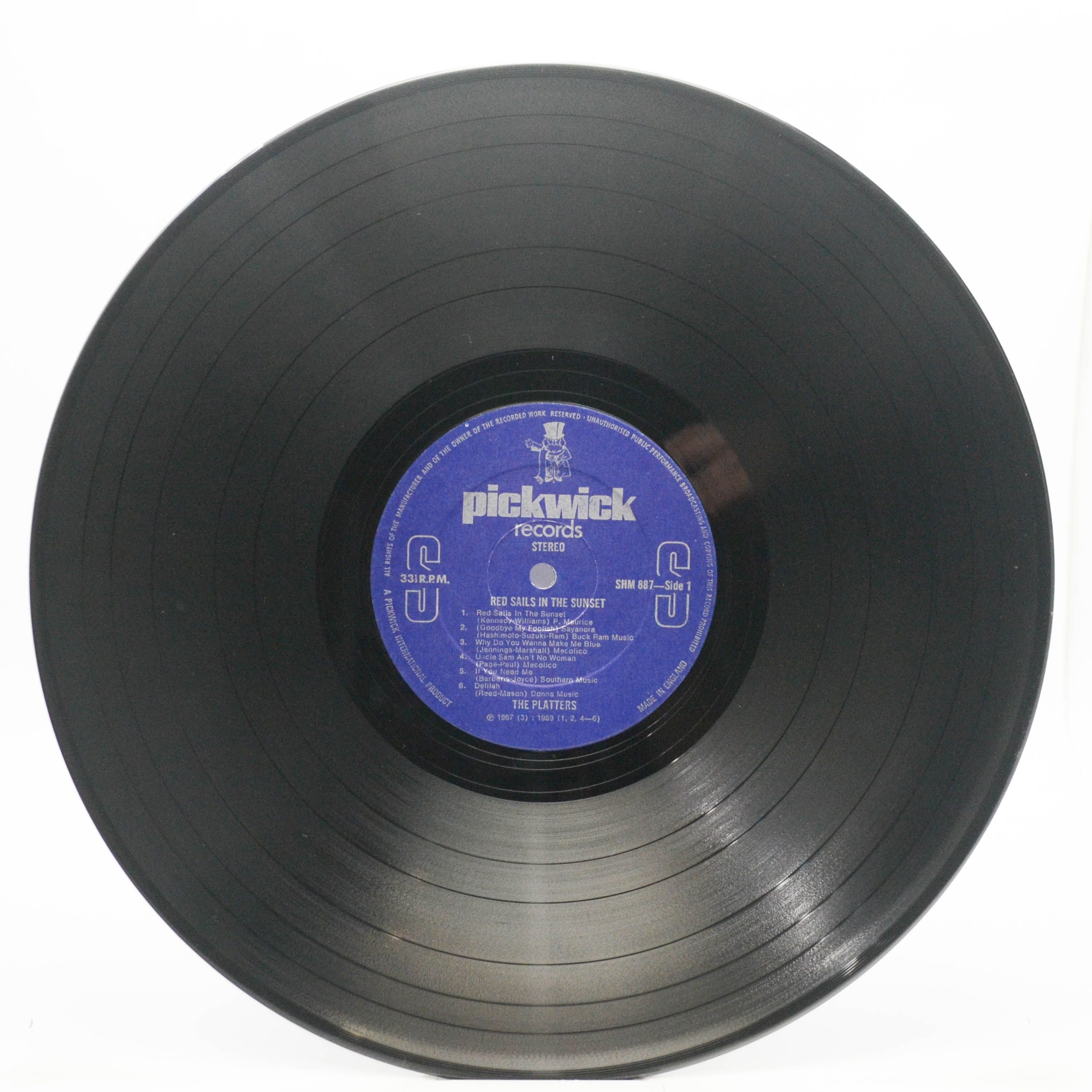 Platters — Red Sails In The Sunset, 1975