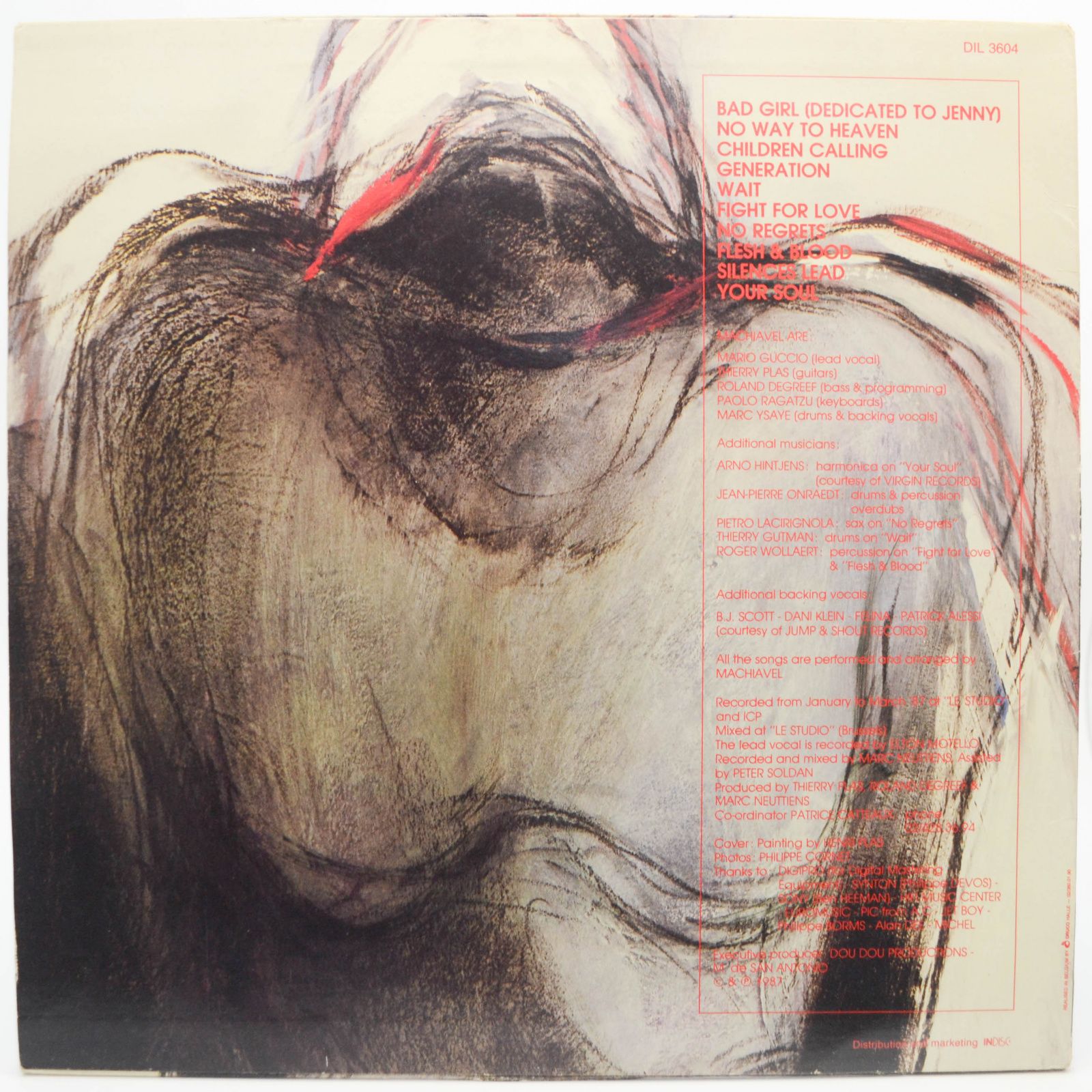 Machiavel — The Cry Of Pleasure, 1987