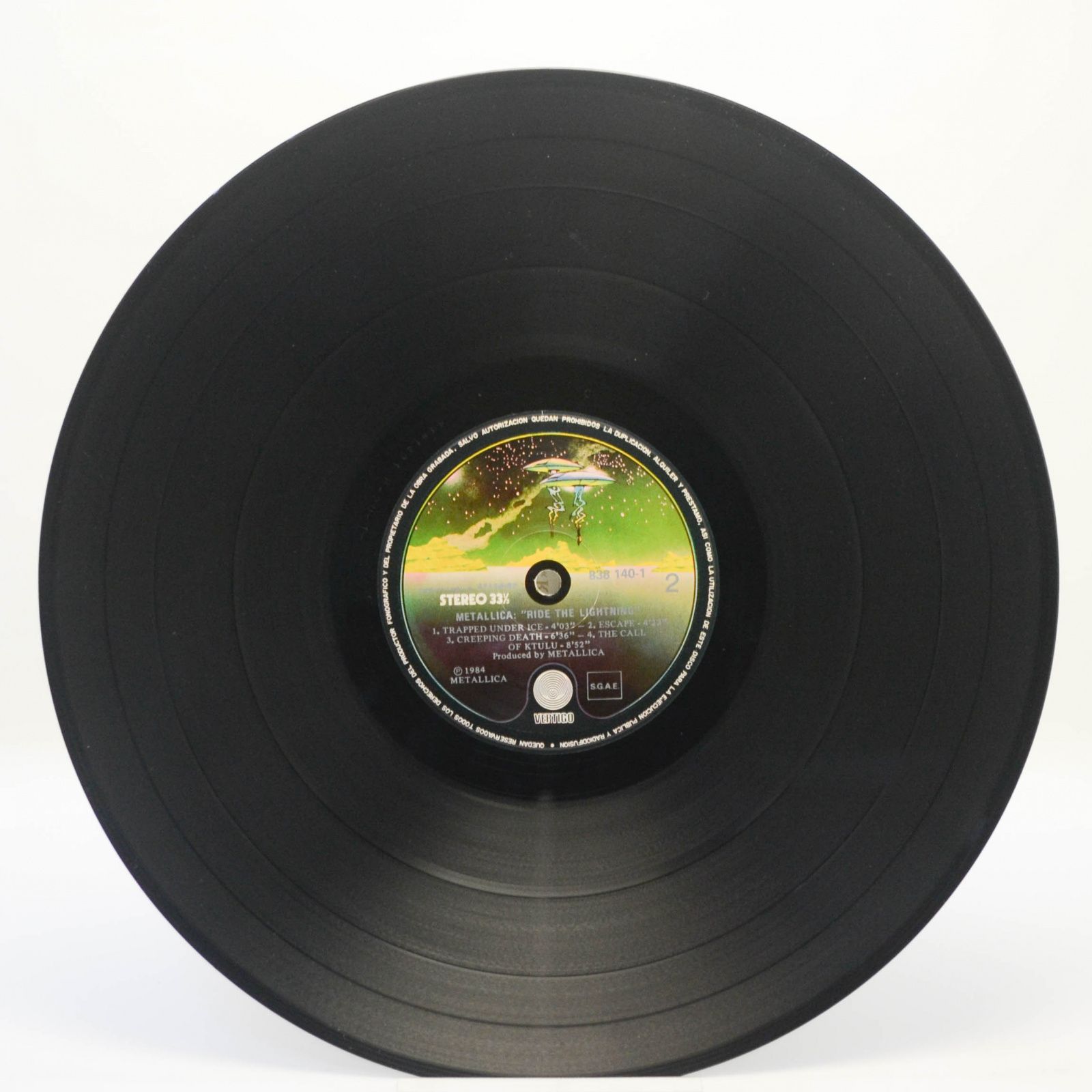 Metallica — Ride The Lightning, 1984