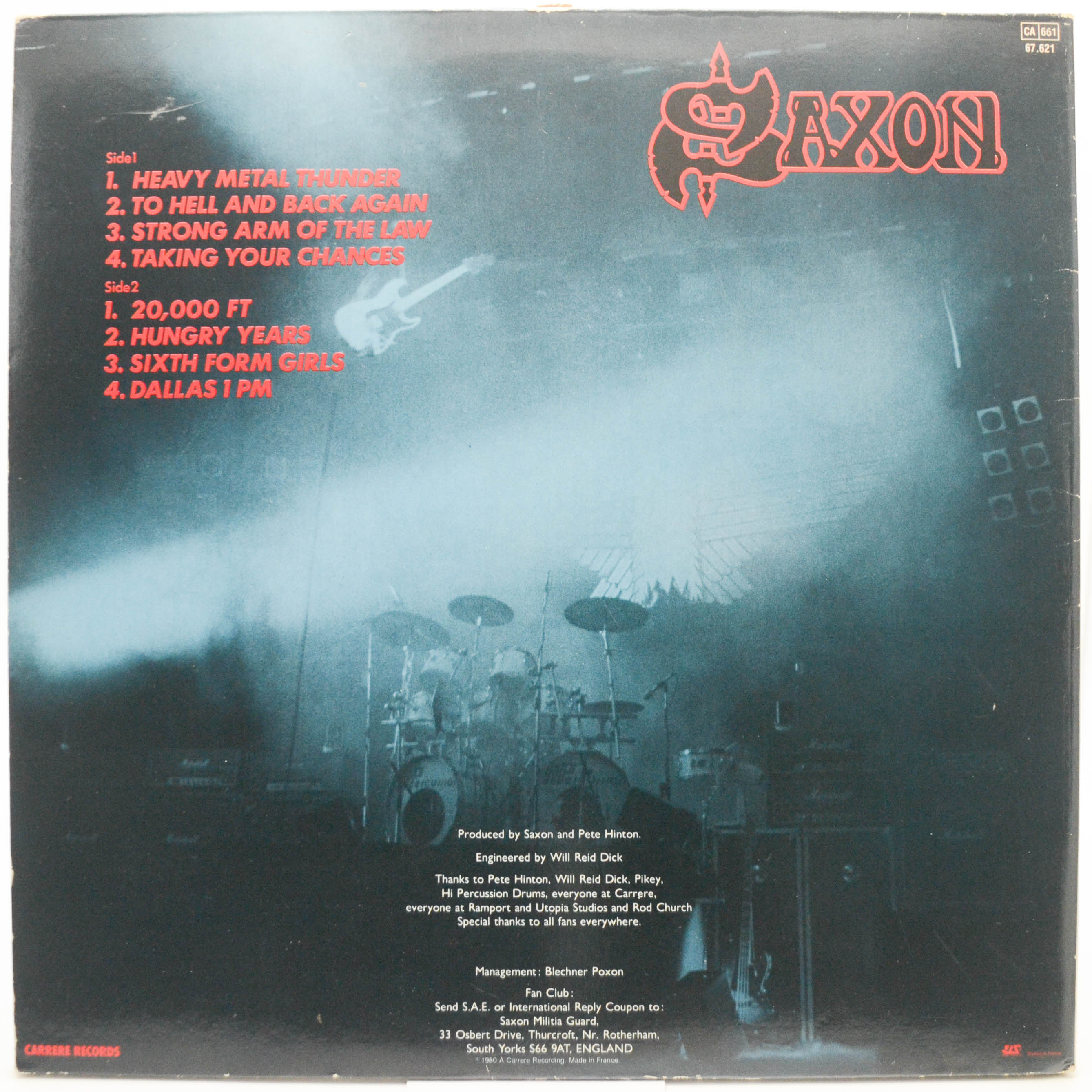 Saxon — Strong Arm Of The Law, 1980