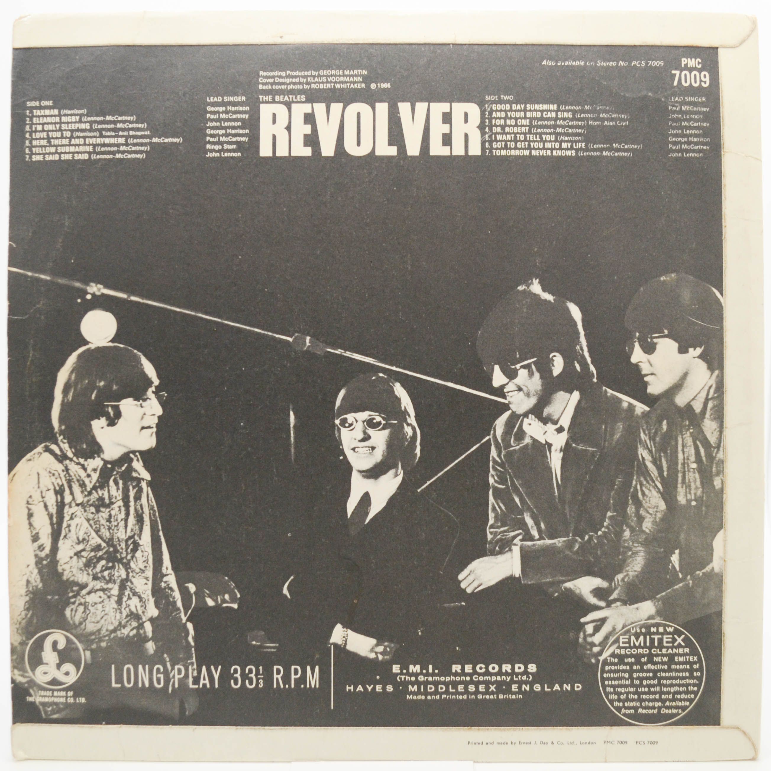 Beatles — Revolver (2-nd, UK), 1966