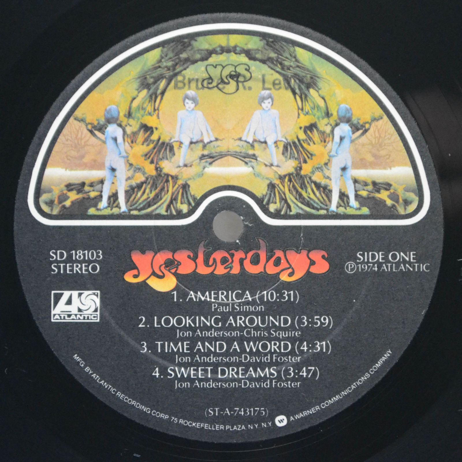 Yes — Yesterdays (USA), 1975