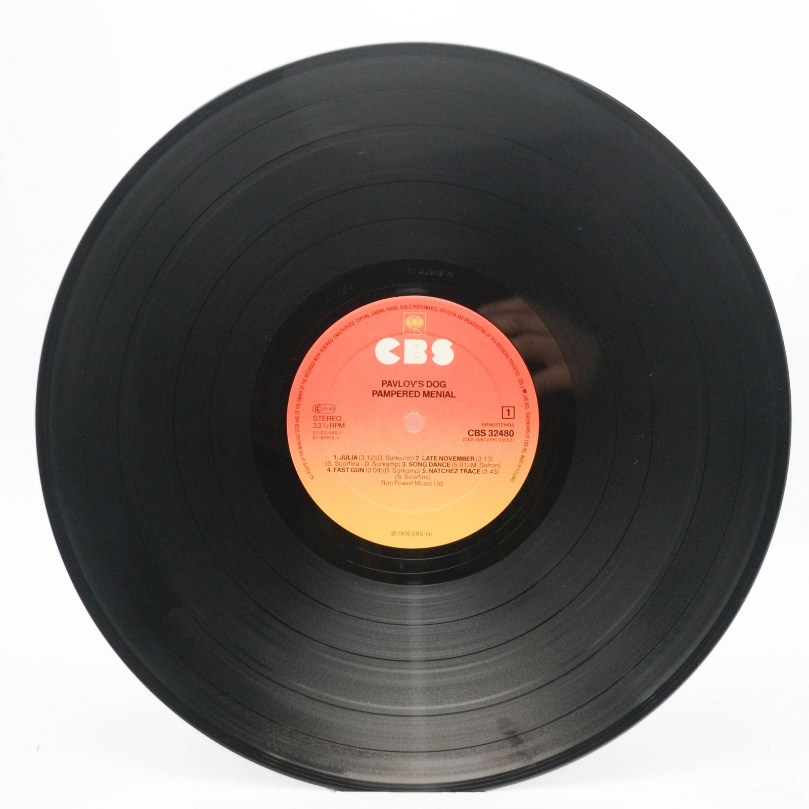 Pavlov's Dog — Pampered Menial, 1975