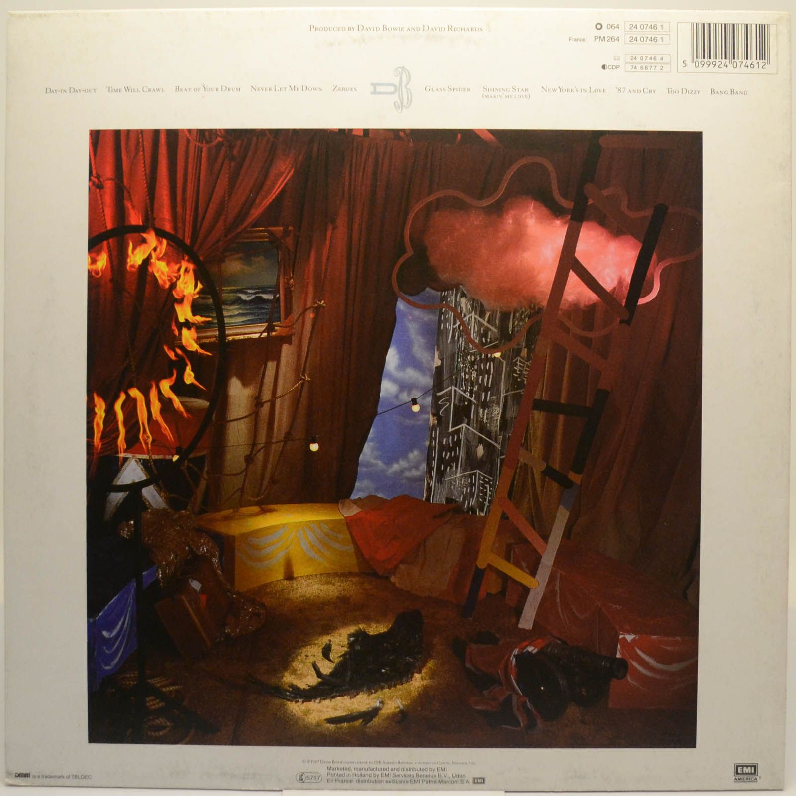 David Bowie — Never Let Me Down, 1987