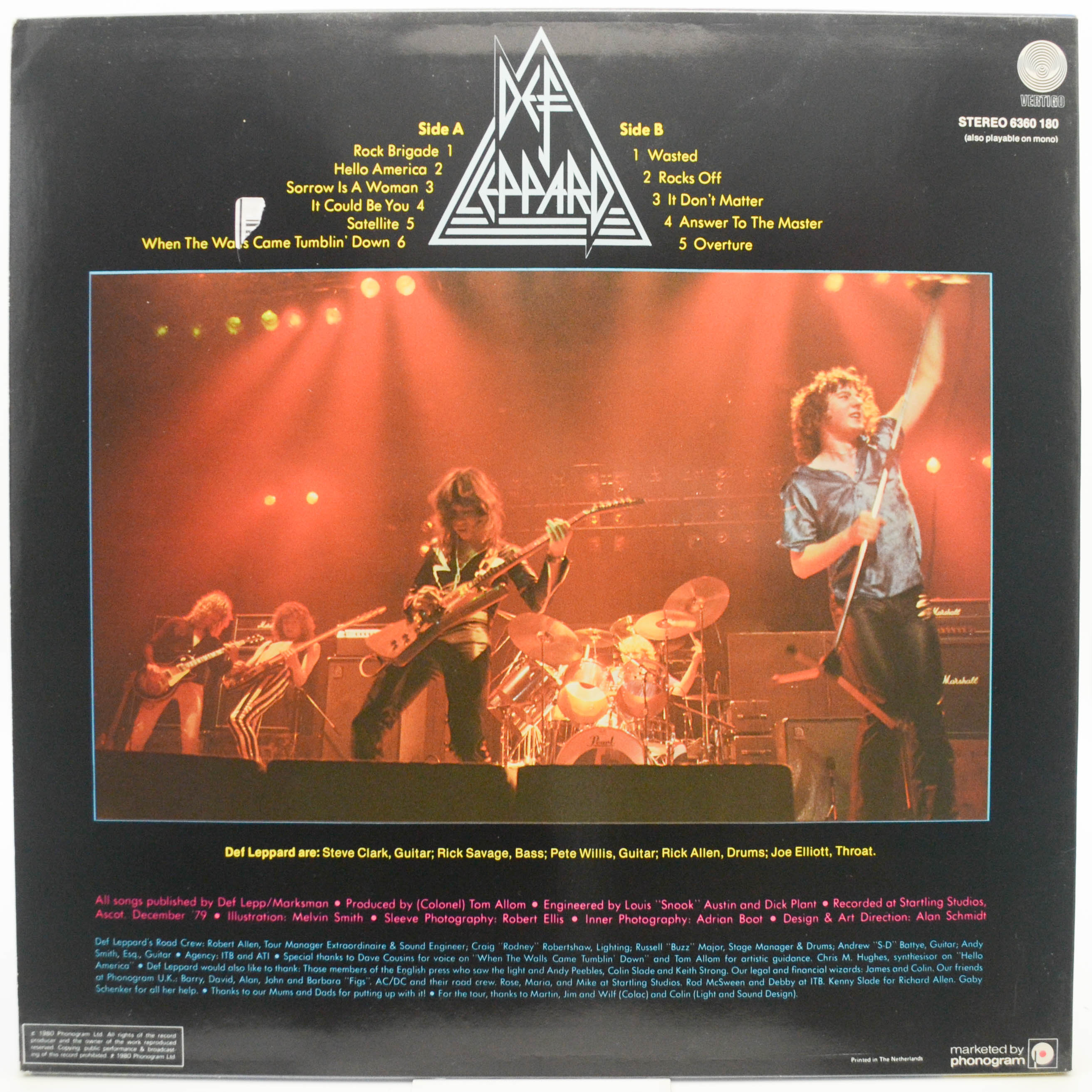 Def Leppard — On Through The Night, 1980
