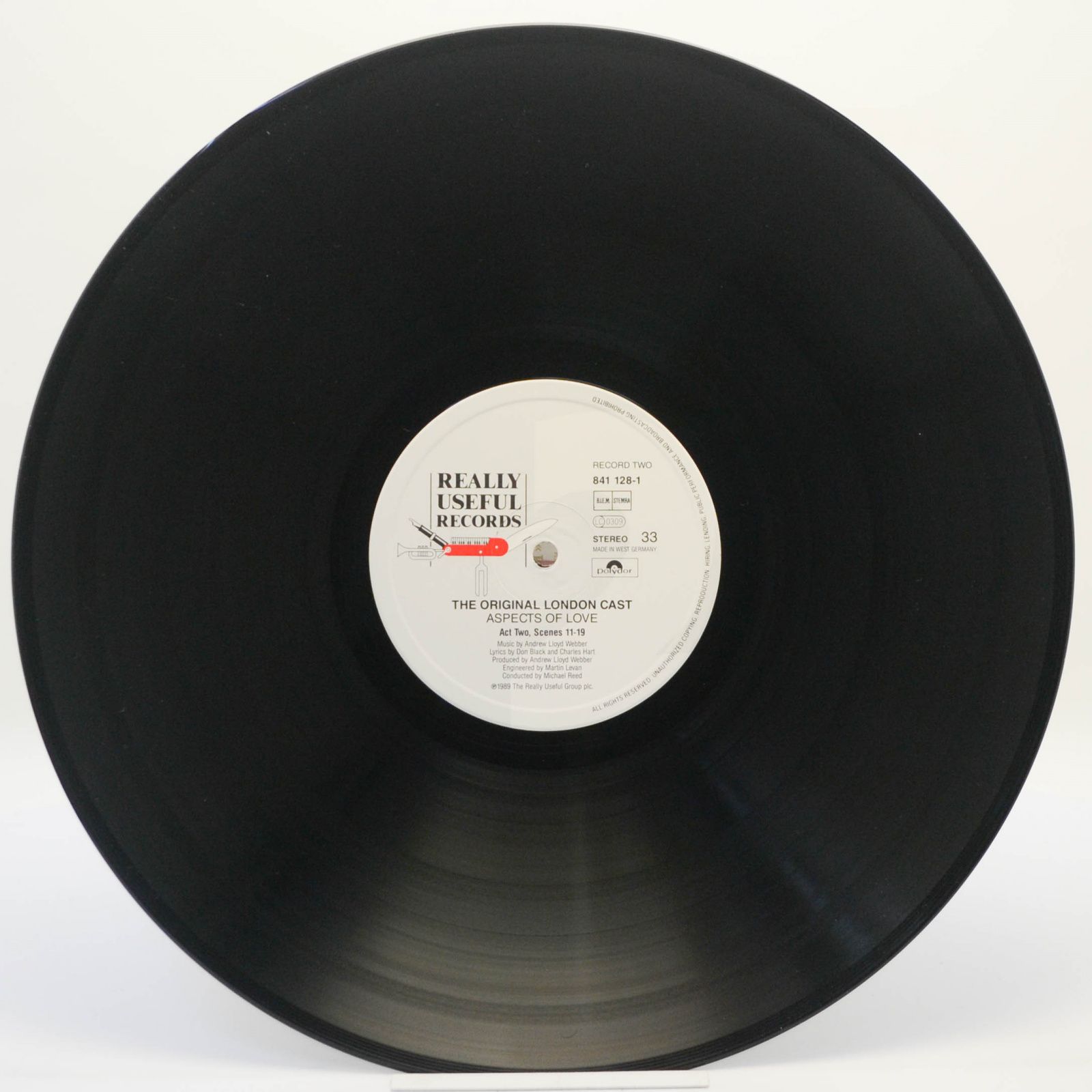 Andrew Lloyd Webber — Aspects Of Love (2LP), 1989