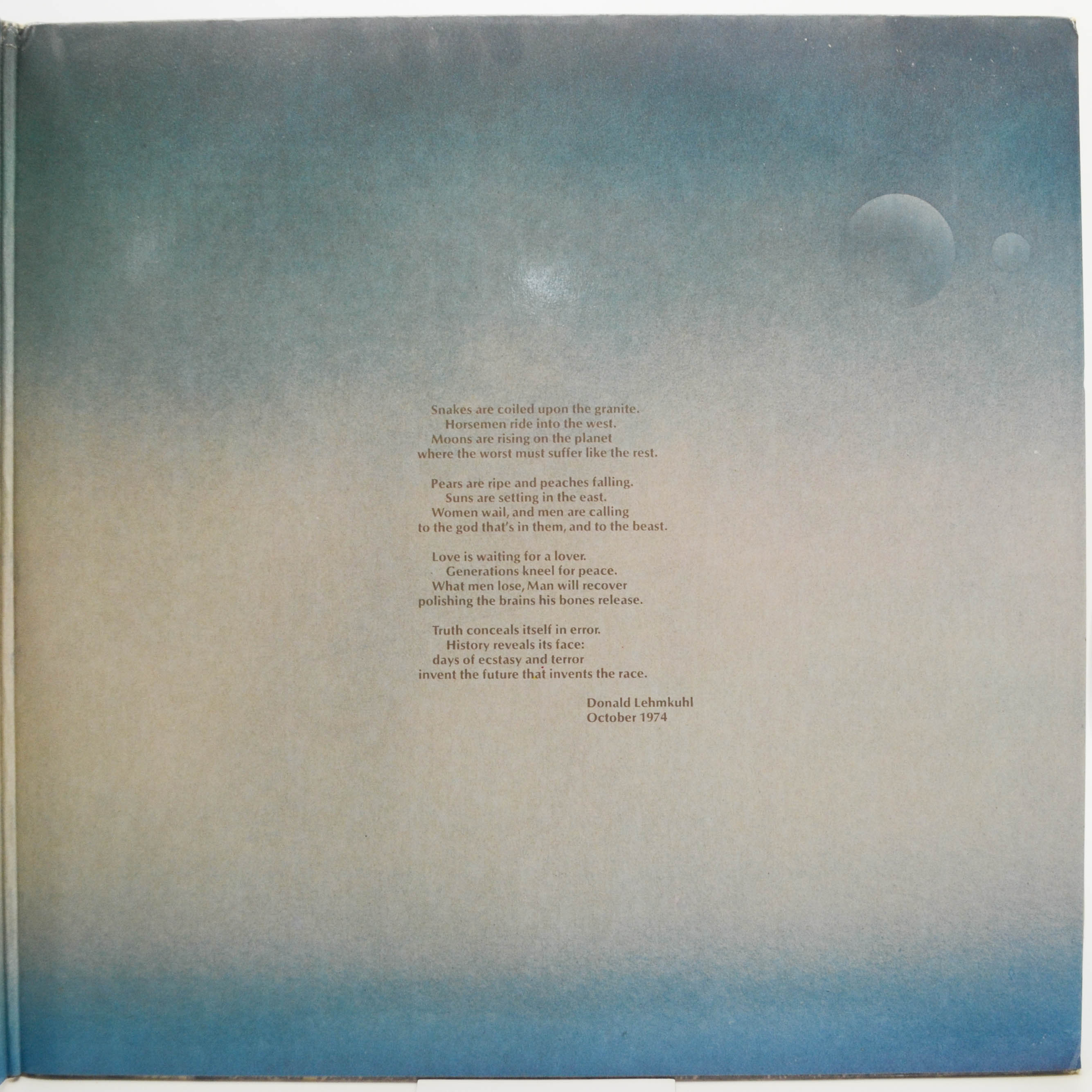 Yes — Relayer, 1974