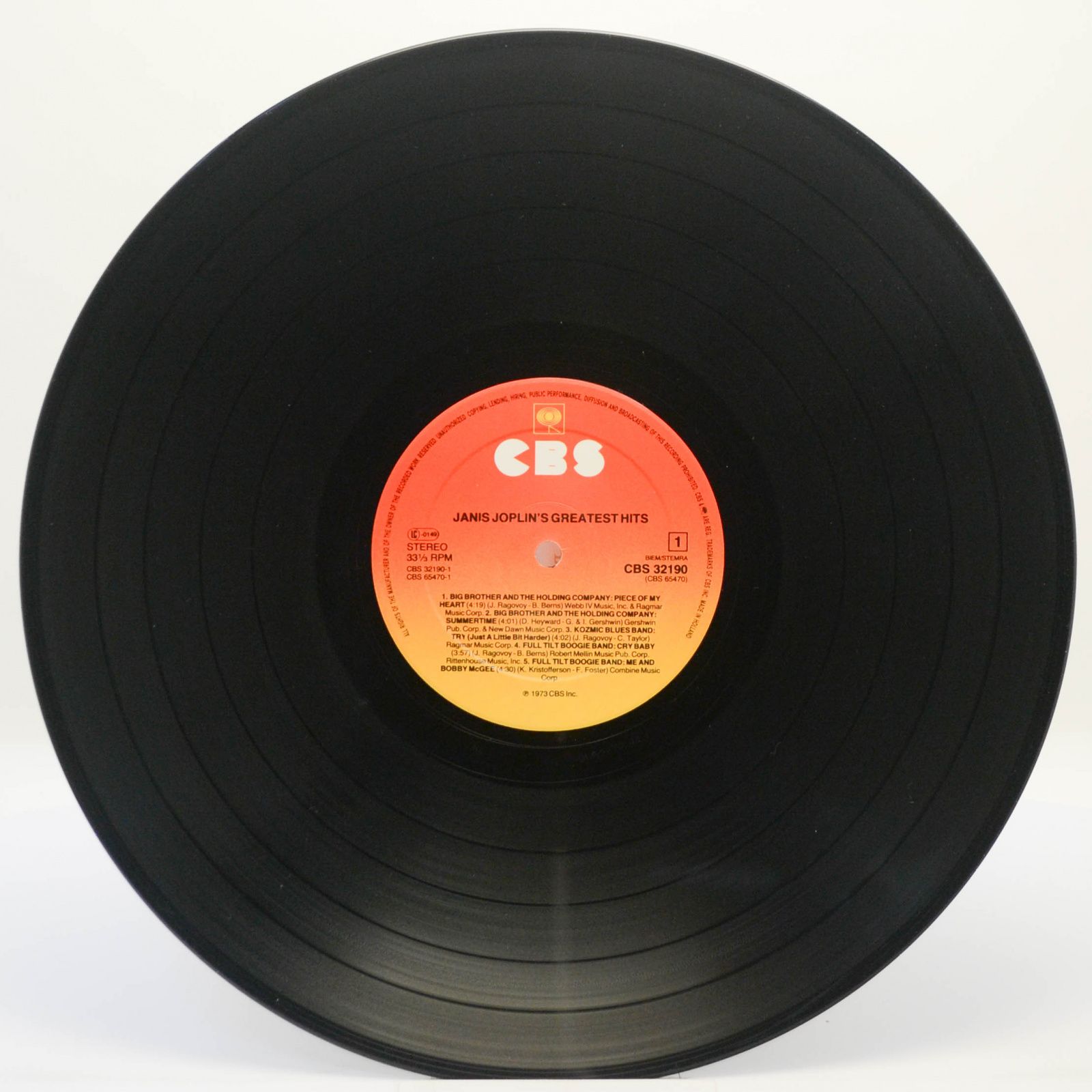 Janis Joplin — Janis Joplin's Greatest Hits, 1973