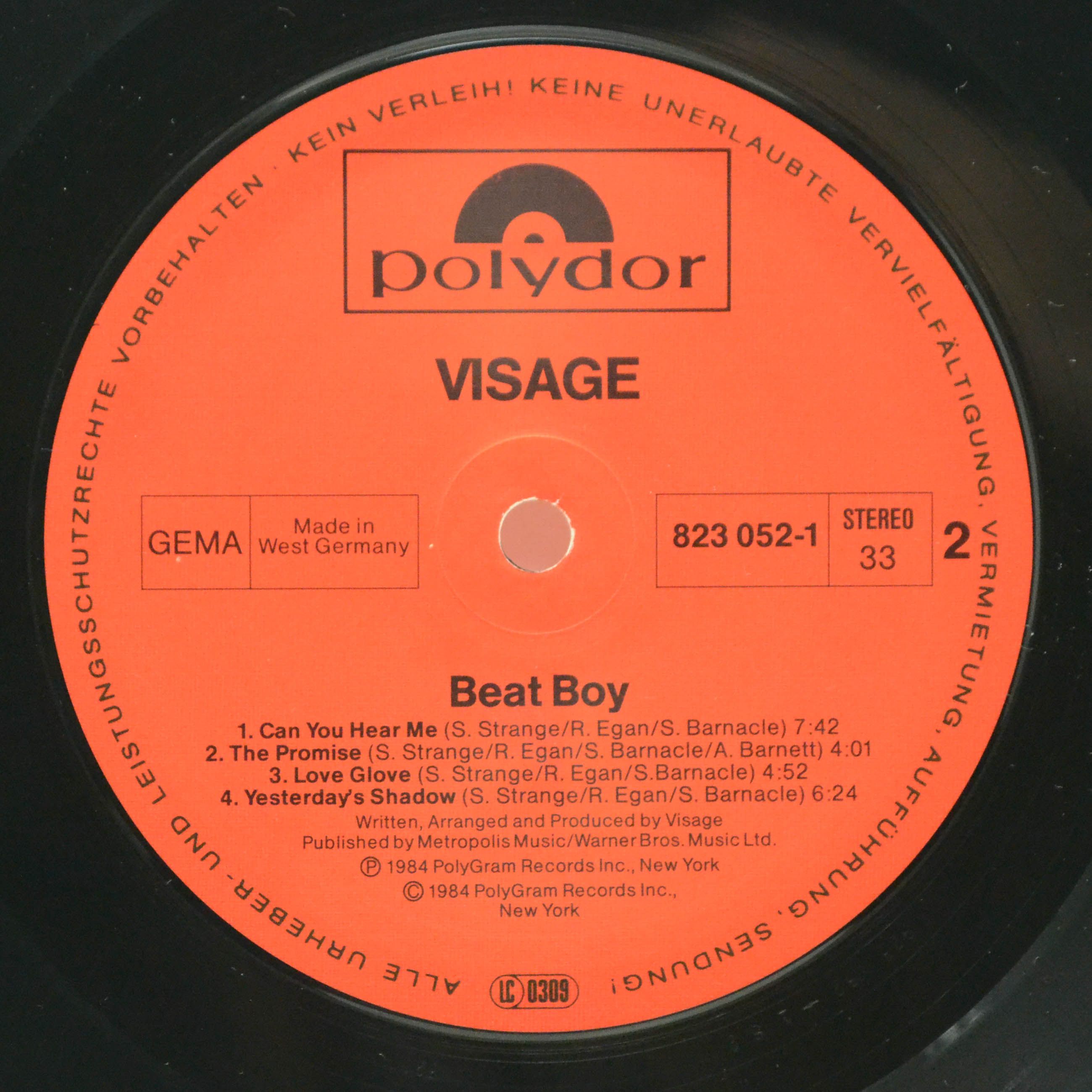 Visage — Beat Boy, 1984