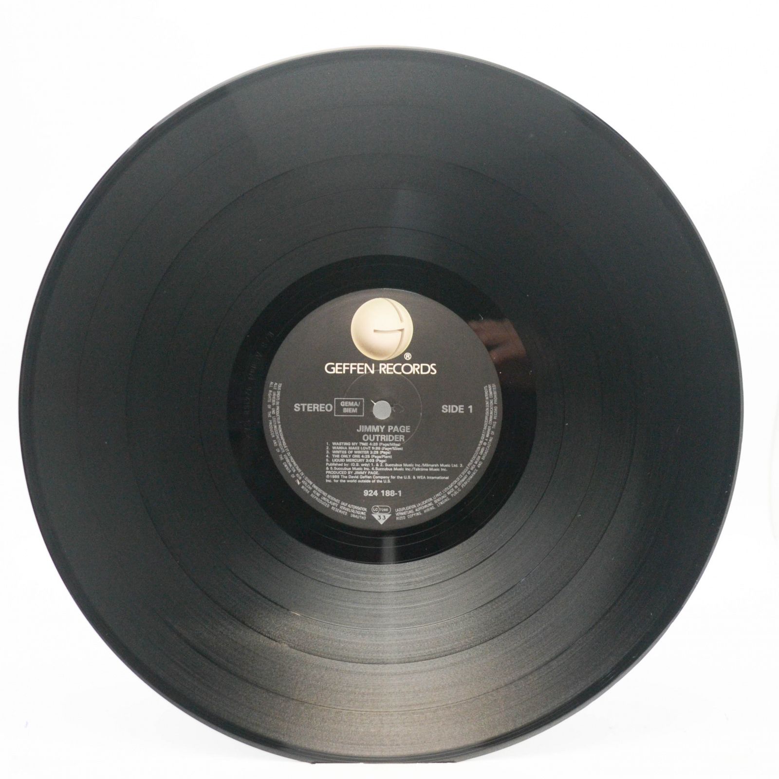 Jimmy Page — Outrider, 1988