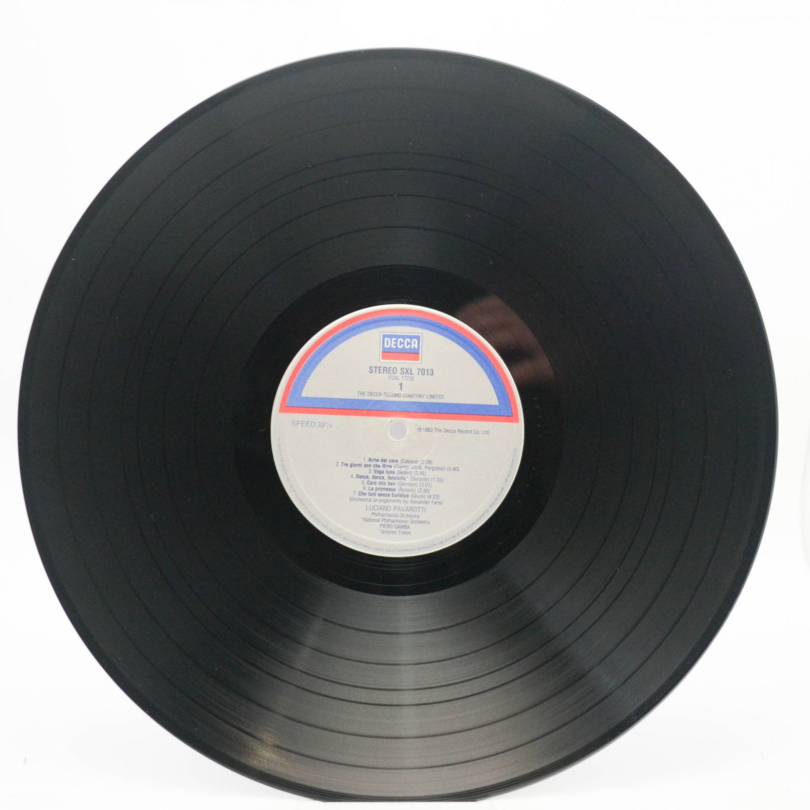 Luciano Pavarotti — Mattinata (booklet), 1983