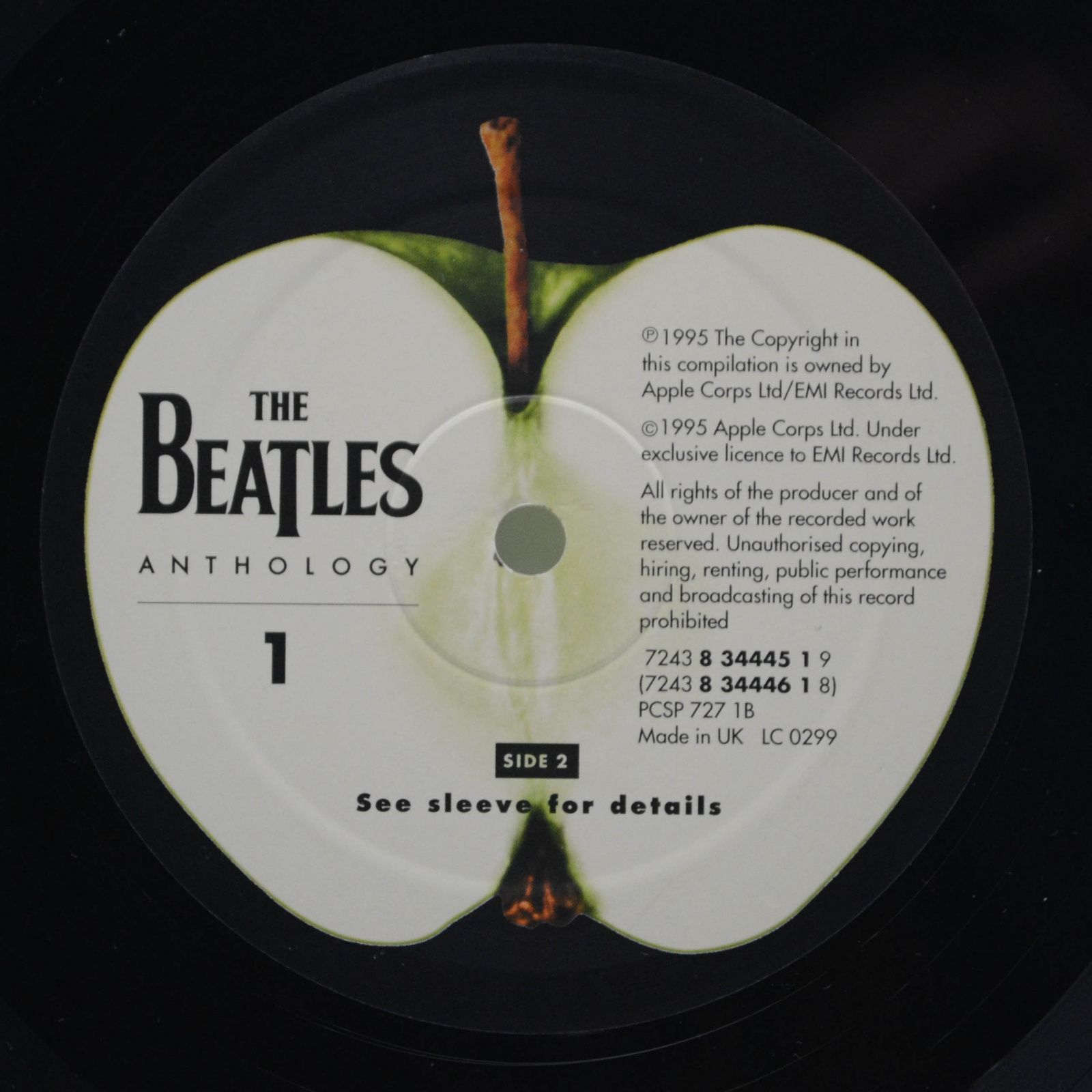 Beatles — Anthology 1 (3LP), 1995
