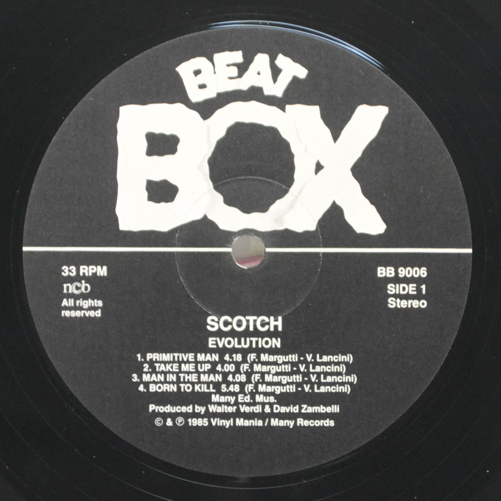 Scotch — Evolution, 1985