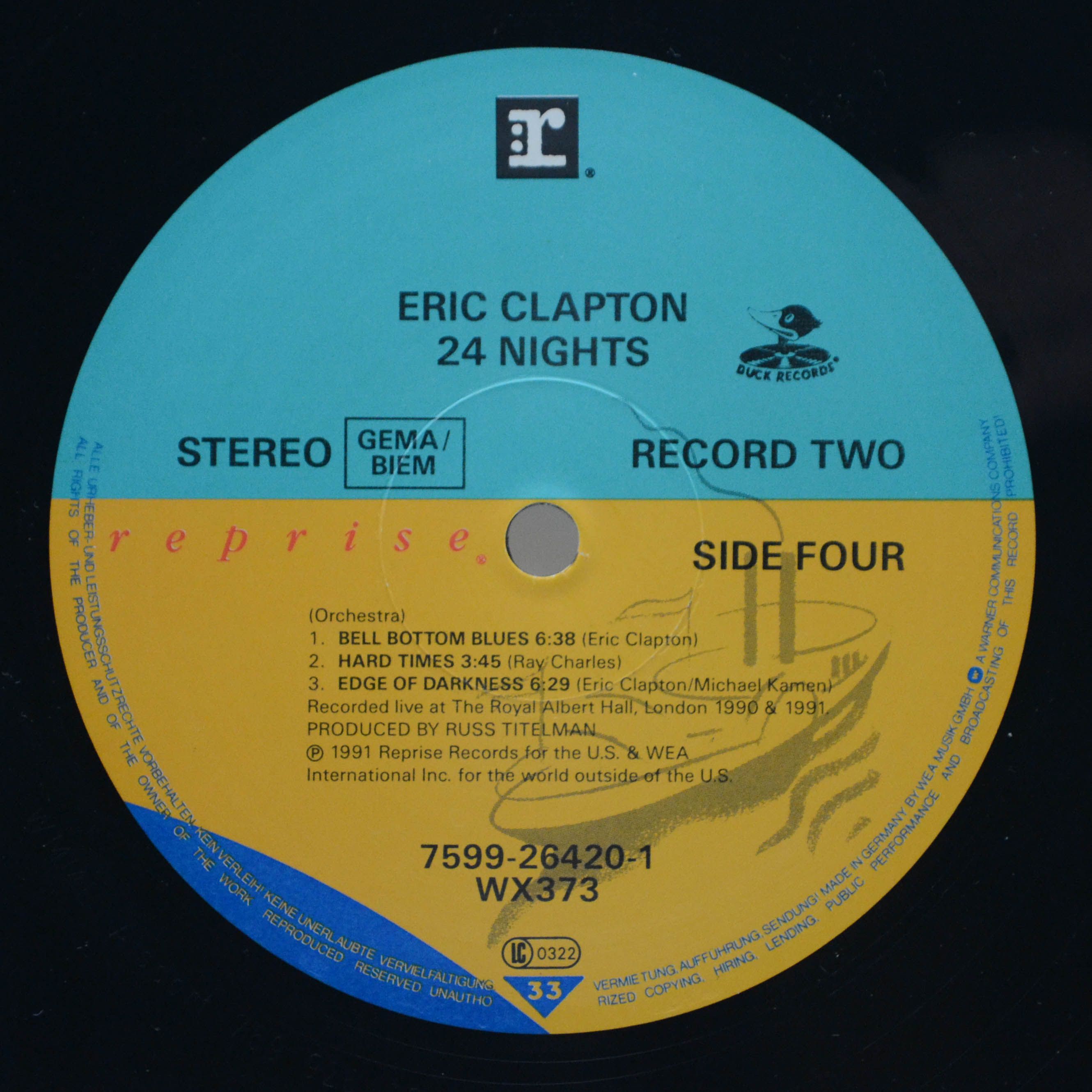 Eric Clapton — 24 Nights (2LP), 1991
