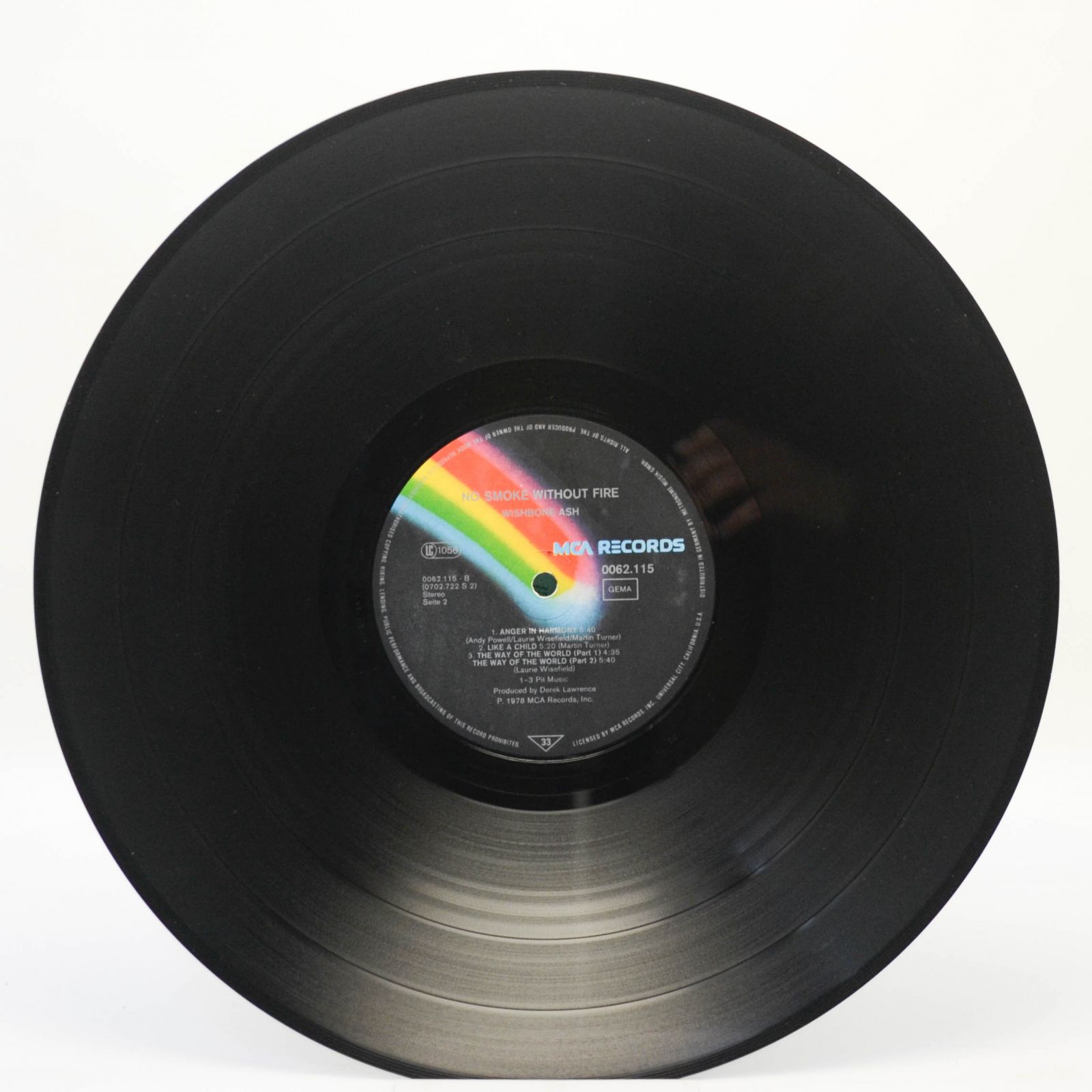 Wishbone Ash — No Smoke Without Fire, 1978