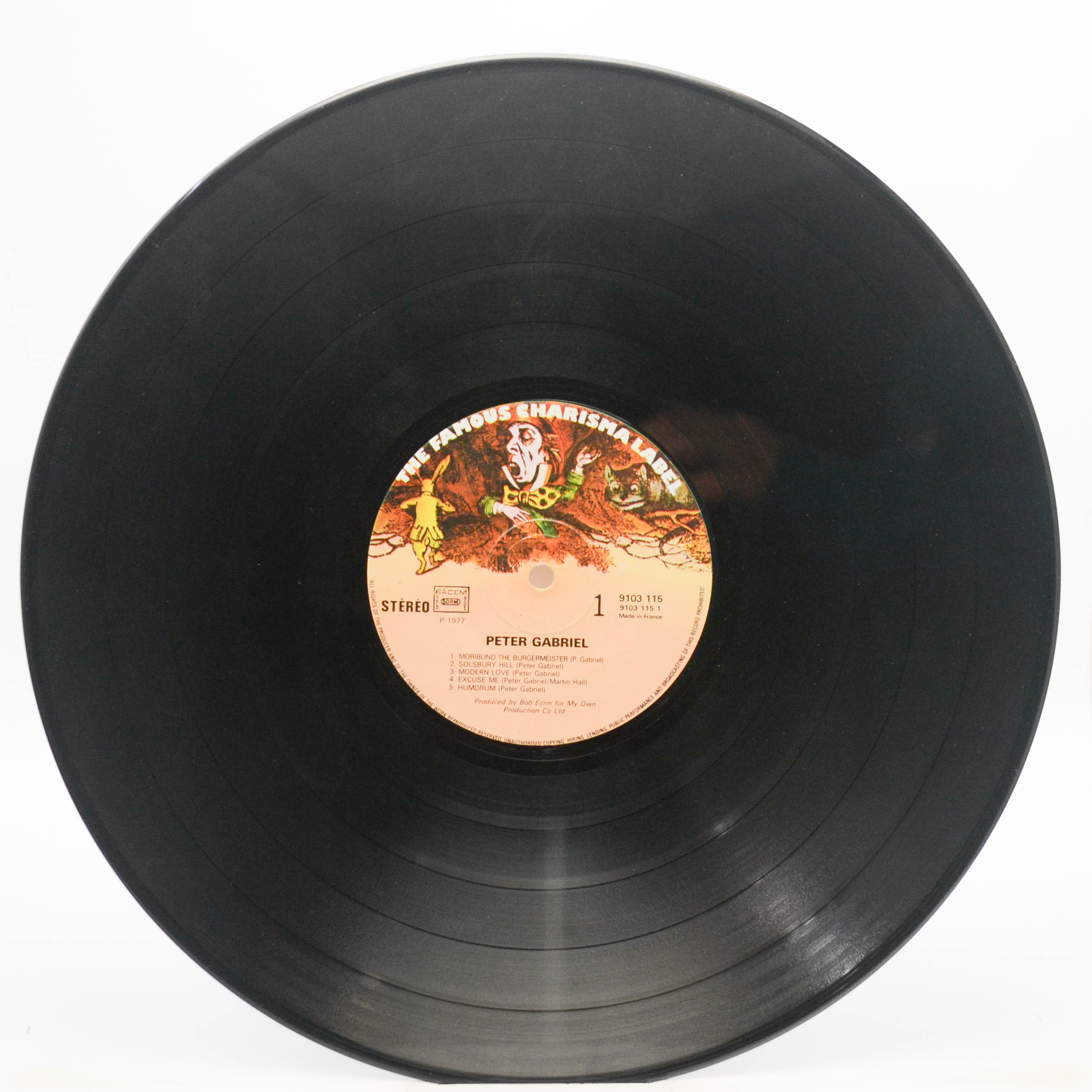 Peter Gabriel — Peter Gabriel, 1977