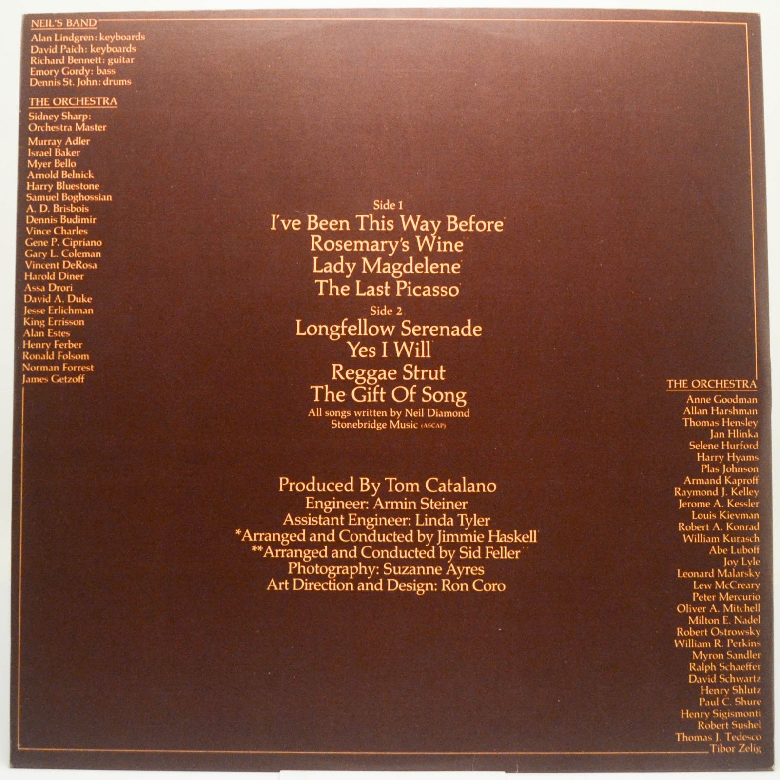 Neil Diamond — Serenade, 1974