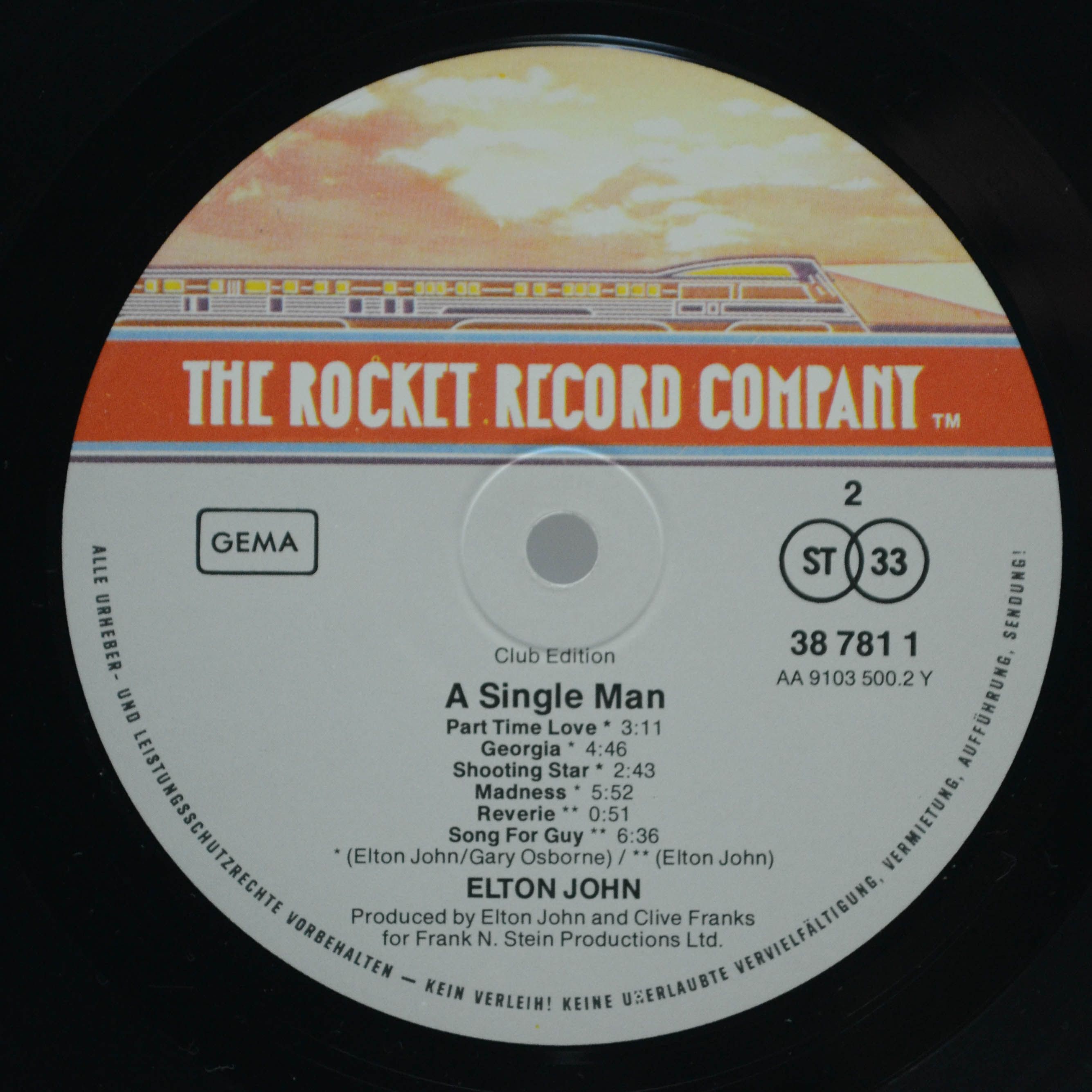 Elton John — A Single Man, 1979