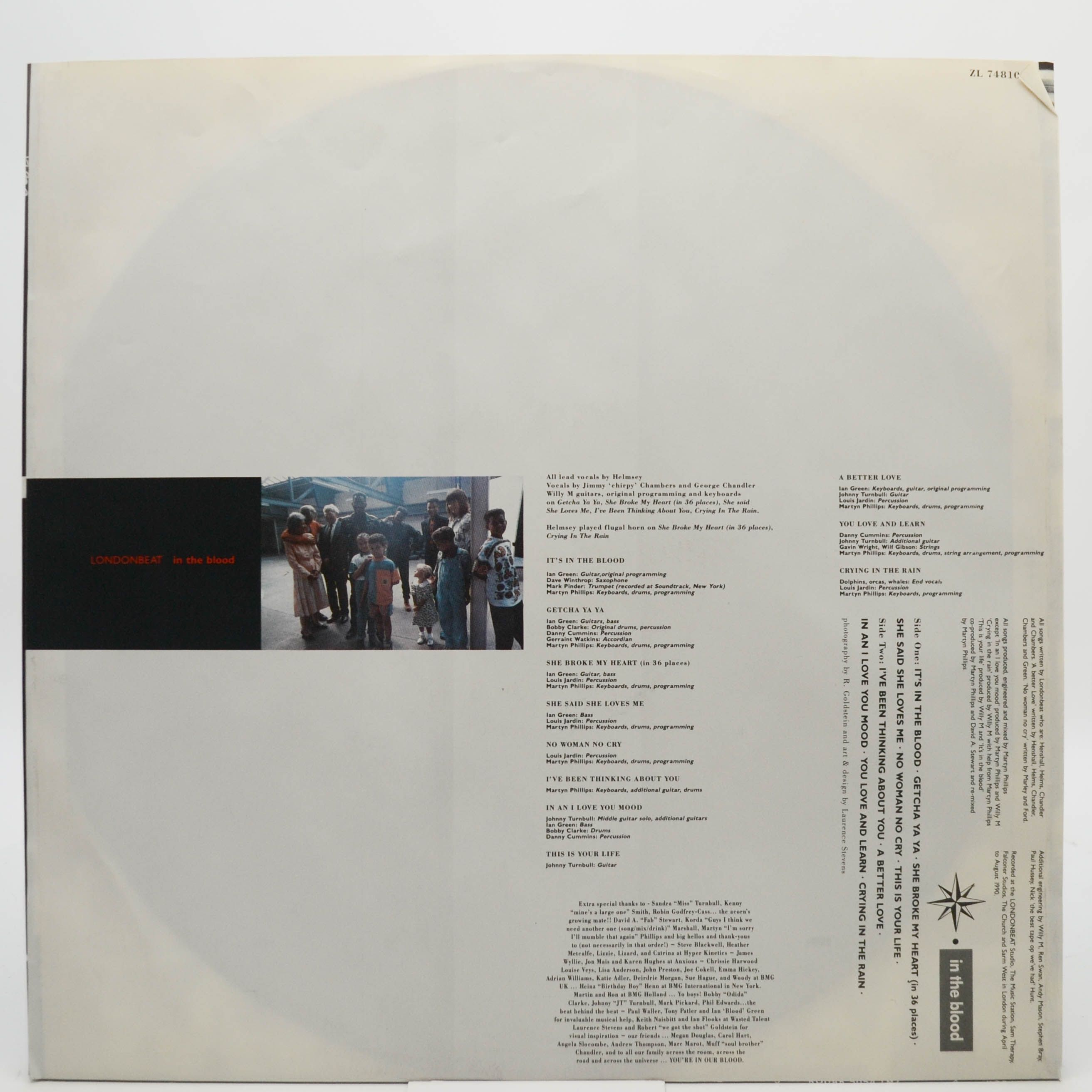 Londonbeat — In The Blood, 1990