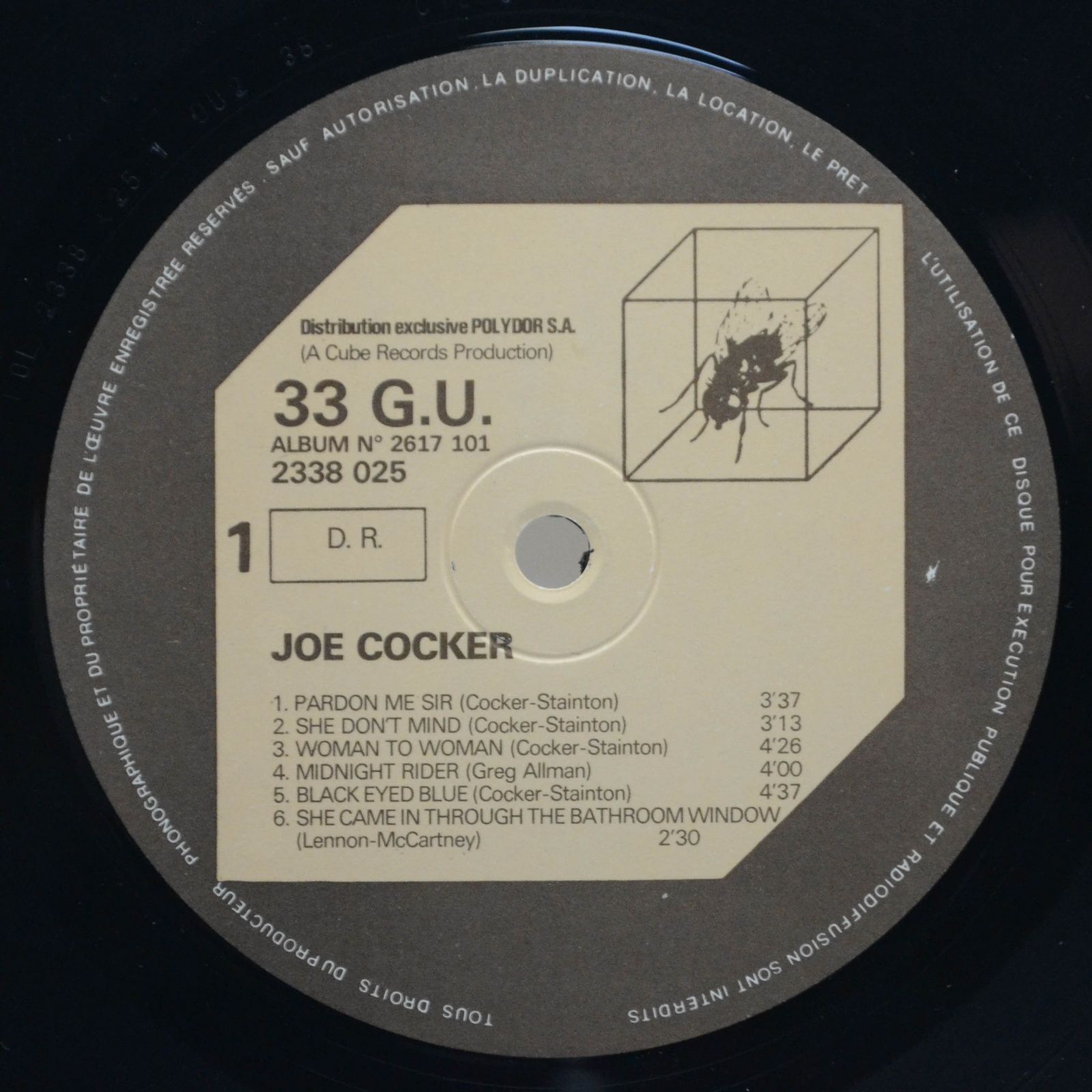Joe Cocker — Joe Cocker (2LP), 1975