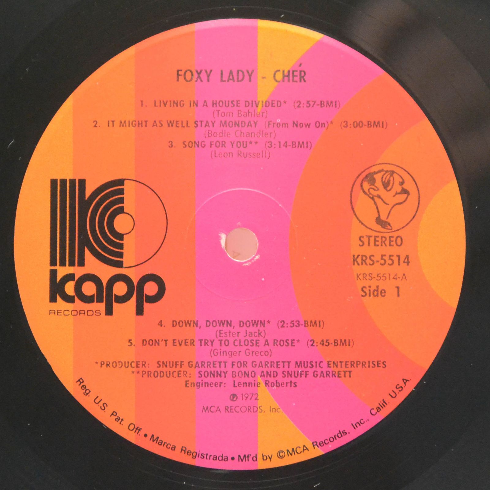 Chér — Foxy Lady (USA), 1972