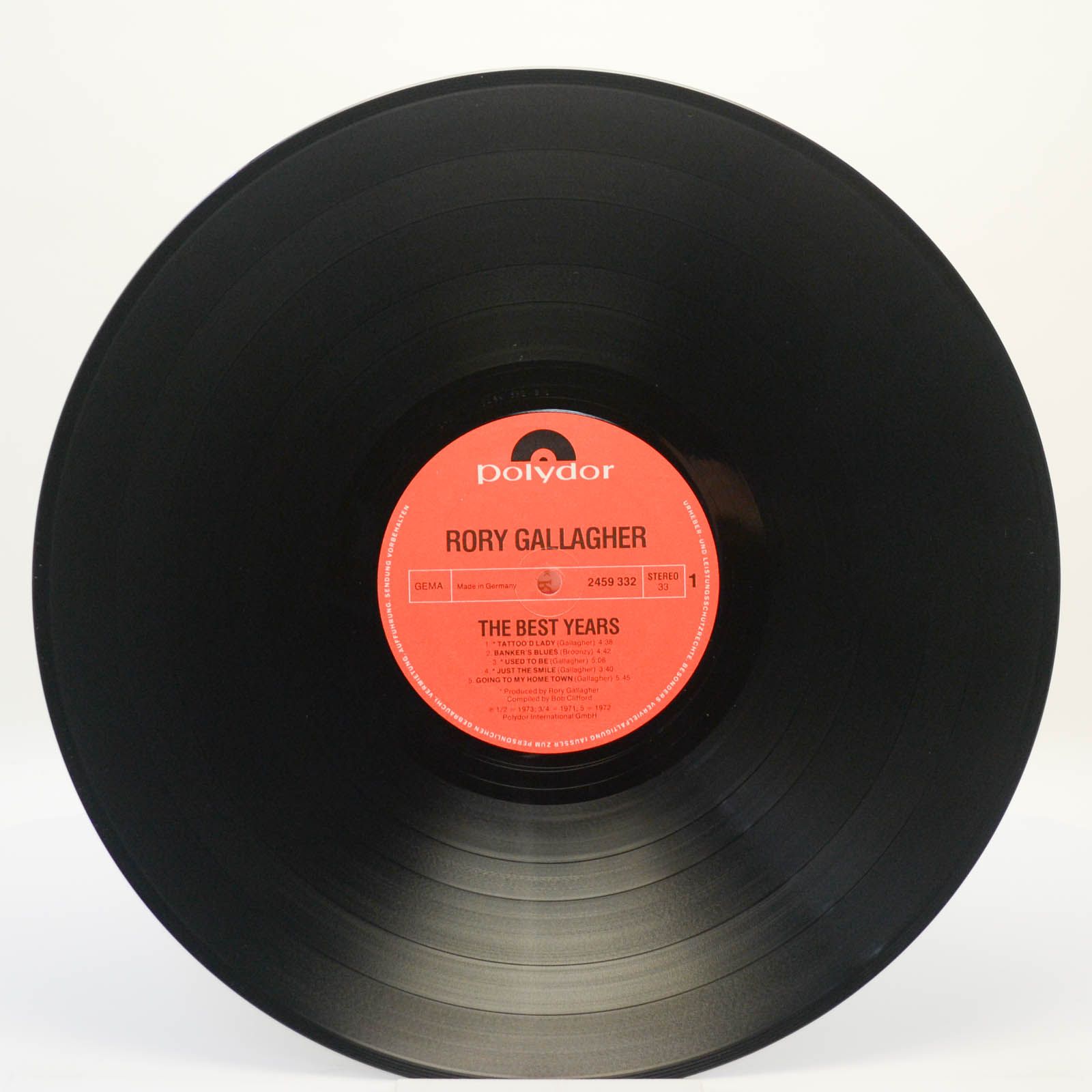 Rory Gallagher — The Best Years, 1977