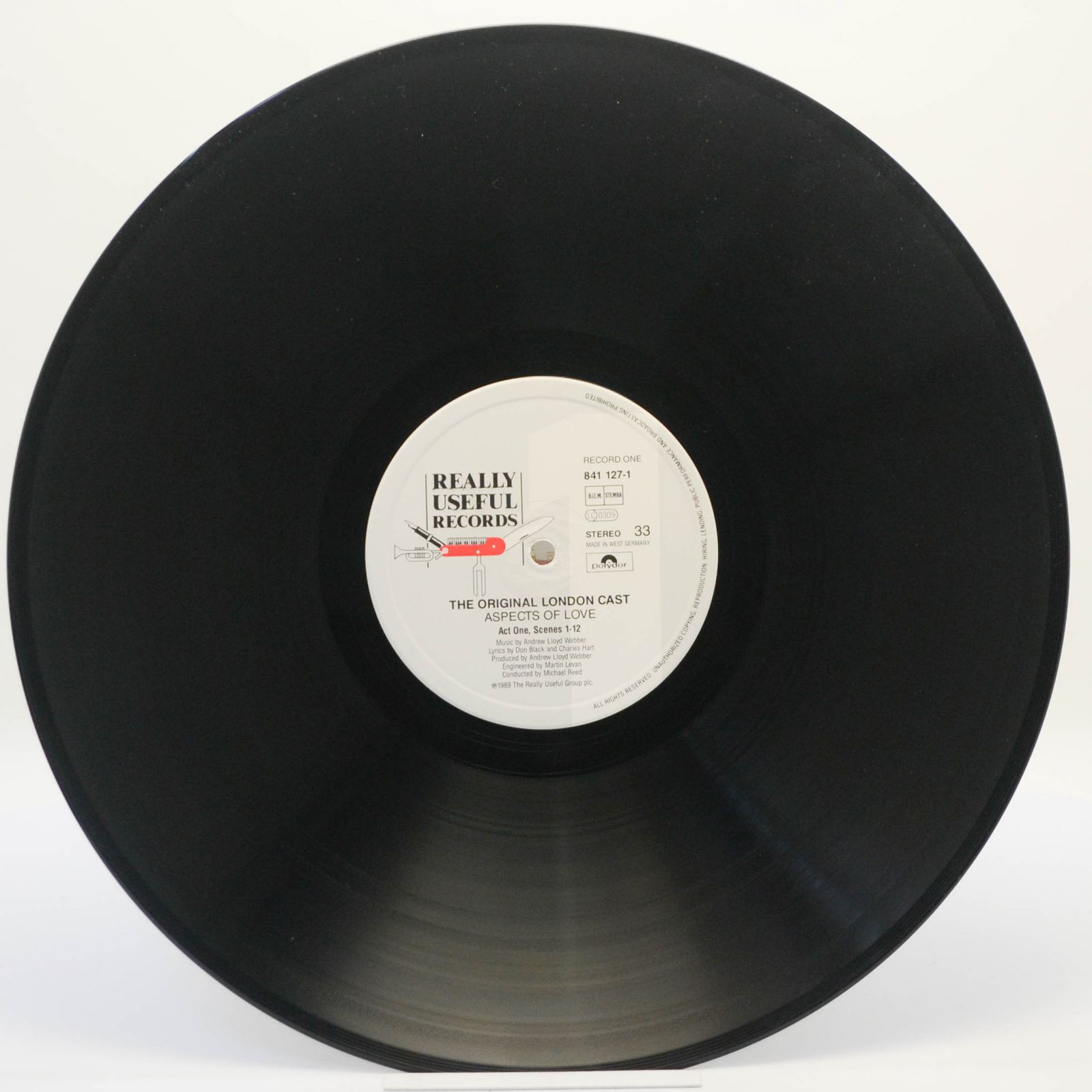 Andrew Lloyd Webber — Aspects Of Love (2LP), 1989