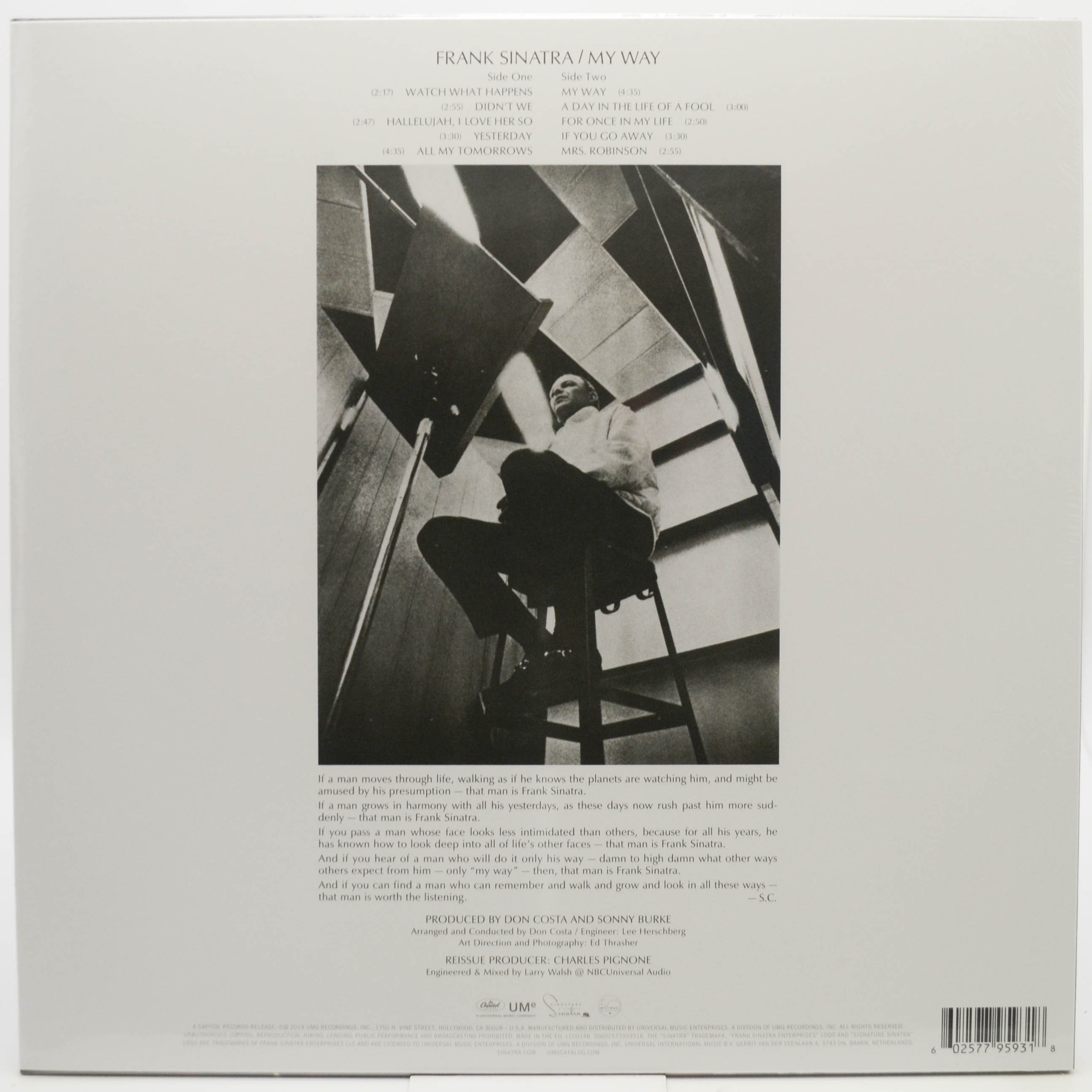 Frank Sinatra — My Way, 1969