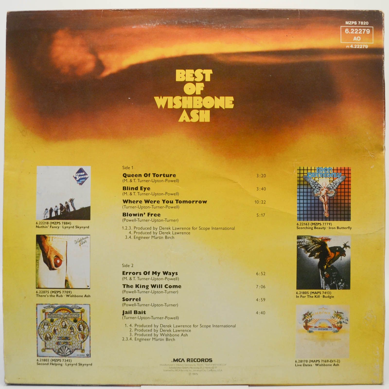 Wishbone Ash — Best Of Wishbone Ash, 1975