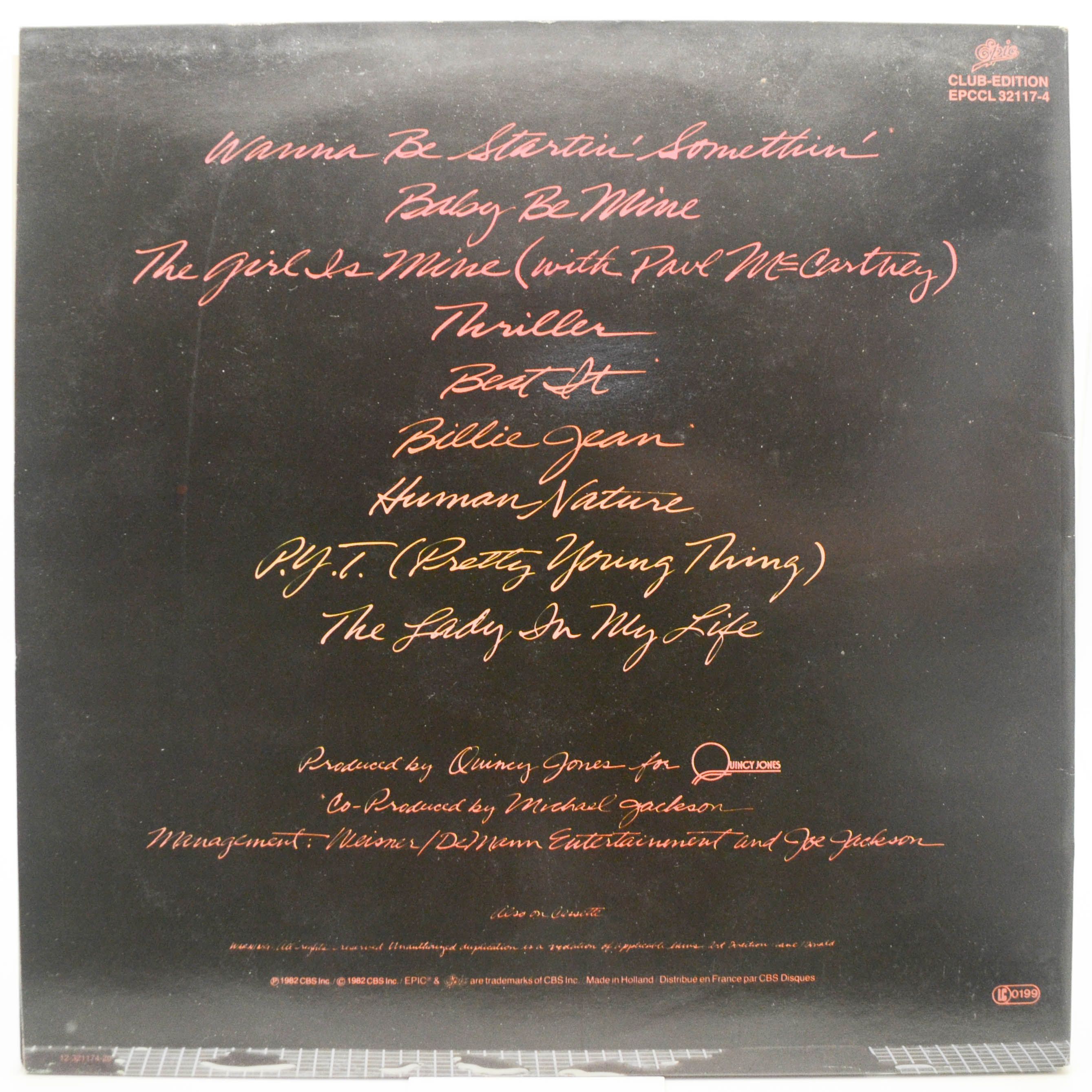 Michael Jackson — Thriller, 1982