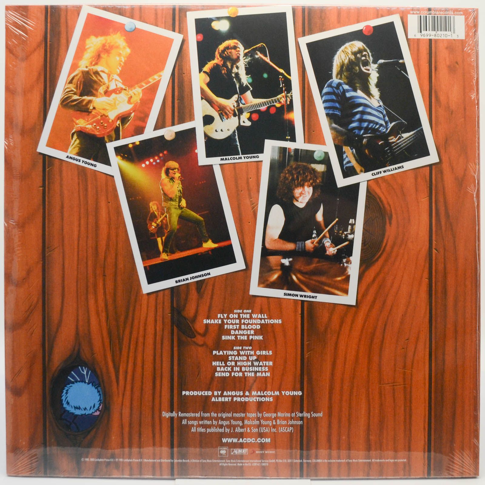 AC/DC — Fly On The Wall, 1985