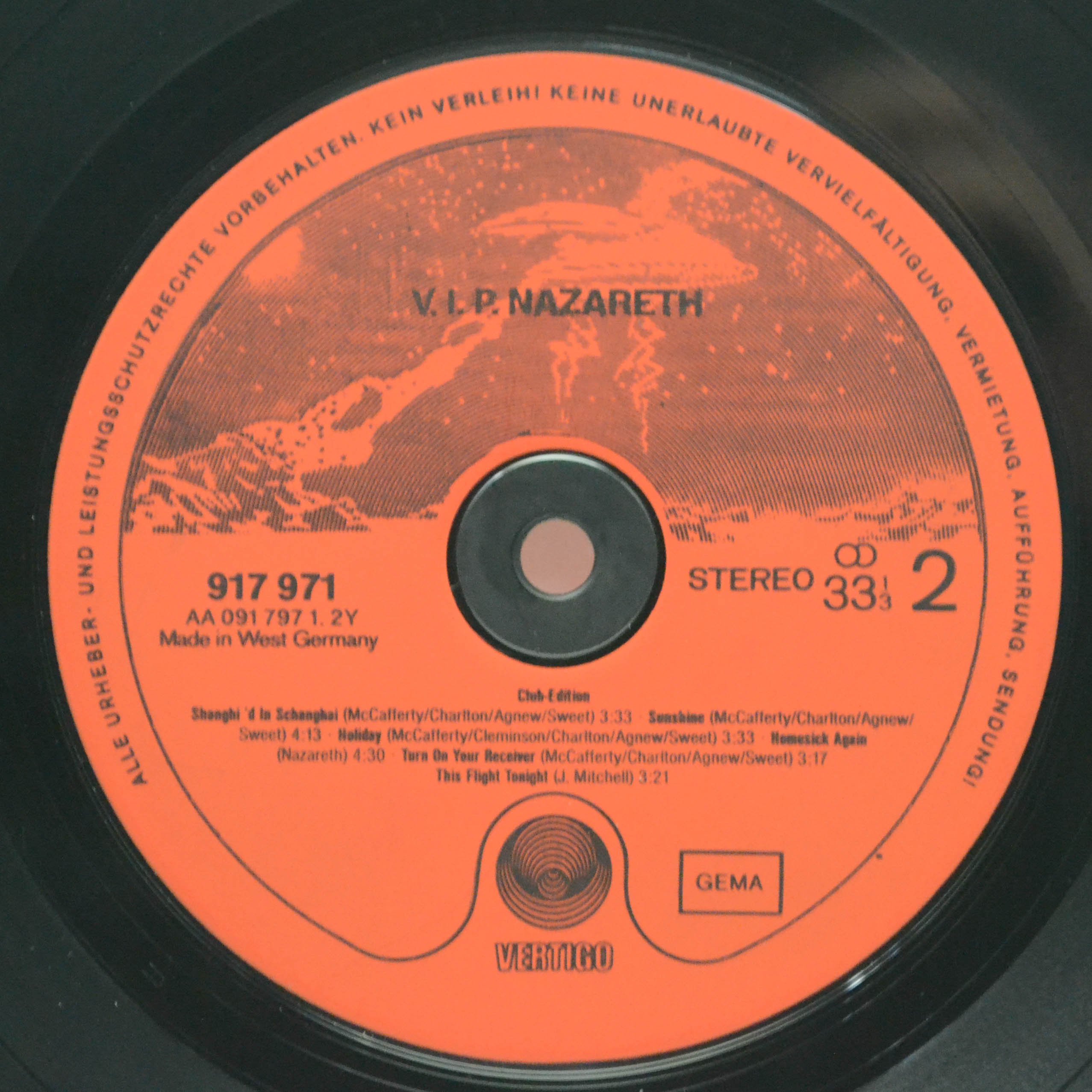 Nazareth — V.I.P., 1982