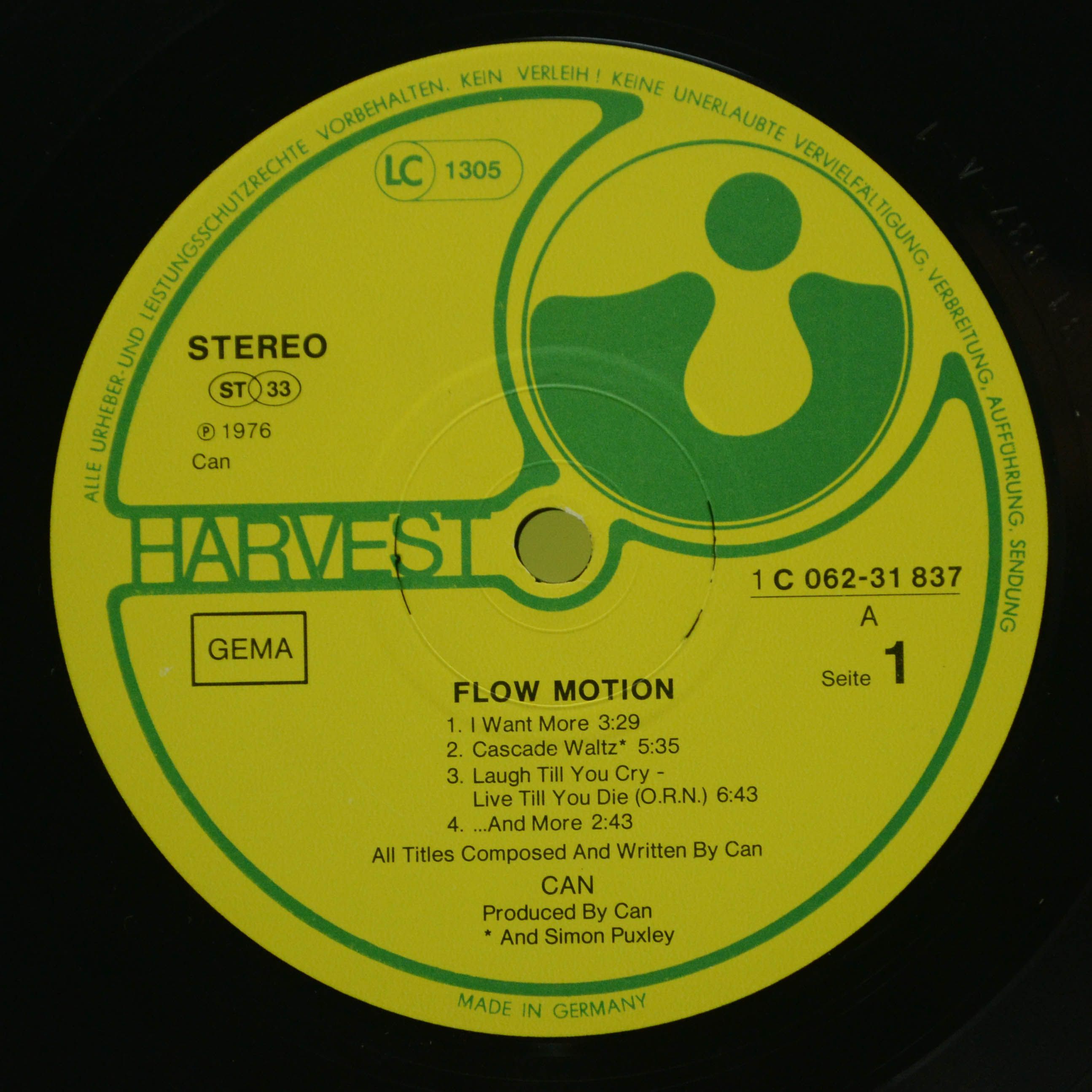Can — Flow Motion (1-st, Germany), 1976