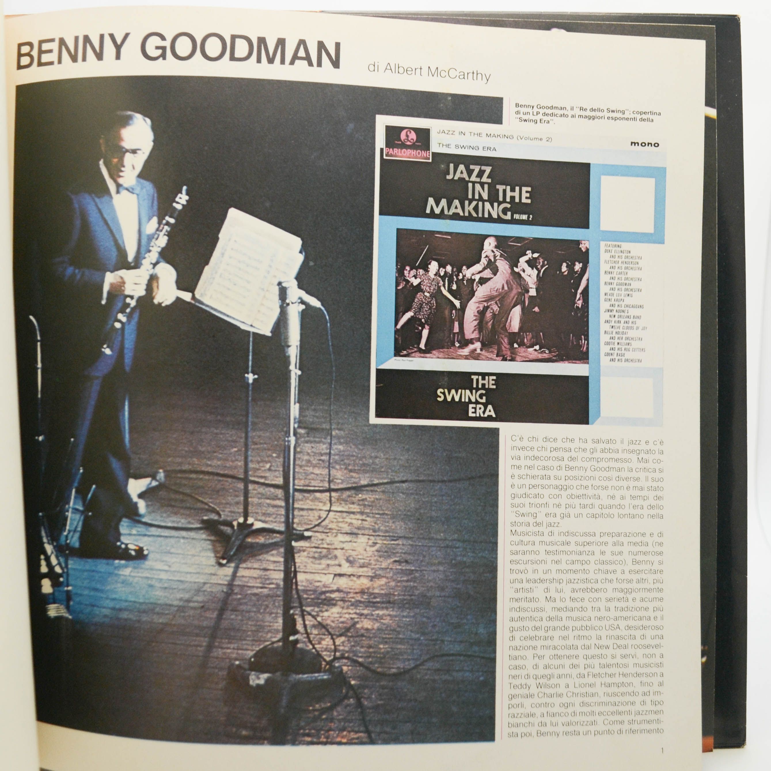 Benny Goodman — Benny Goodman (booklet ), 1980