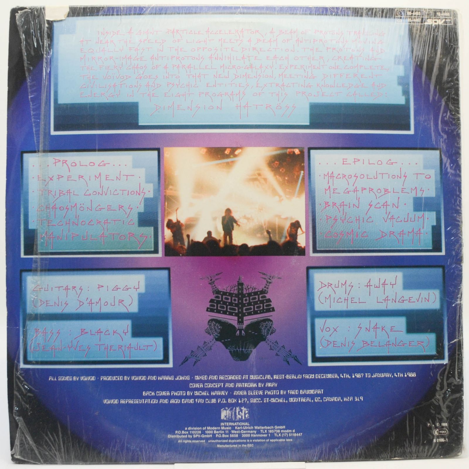 Voivod — Dimension Hatröss, 1988