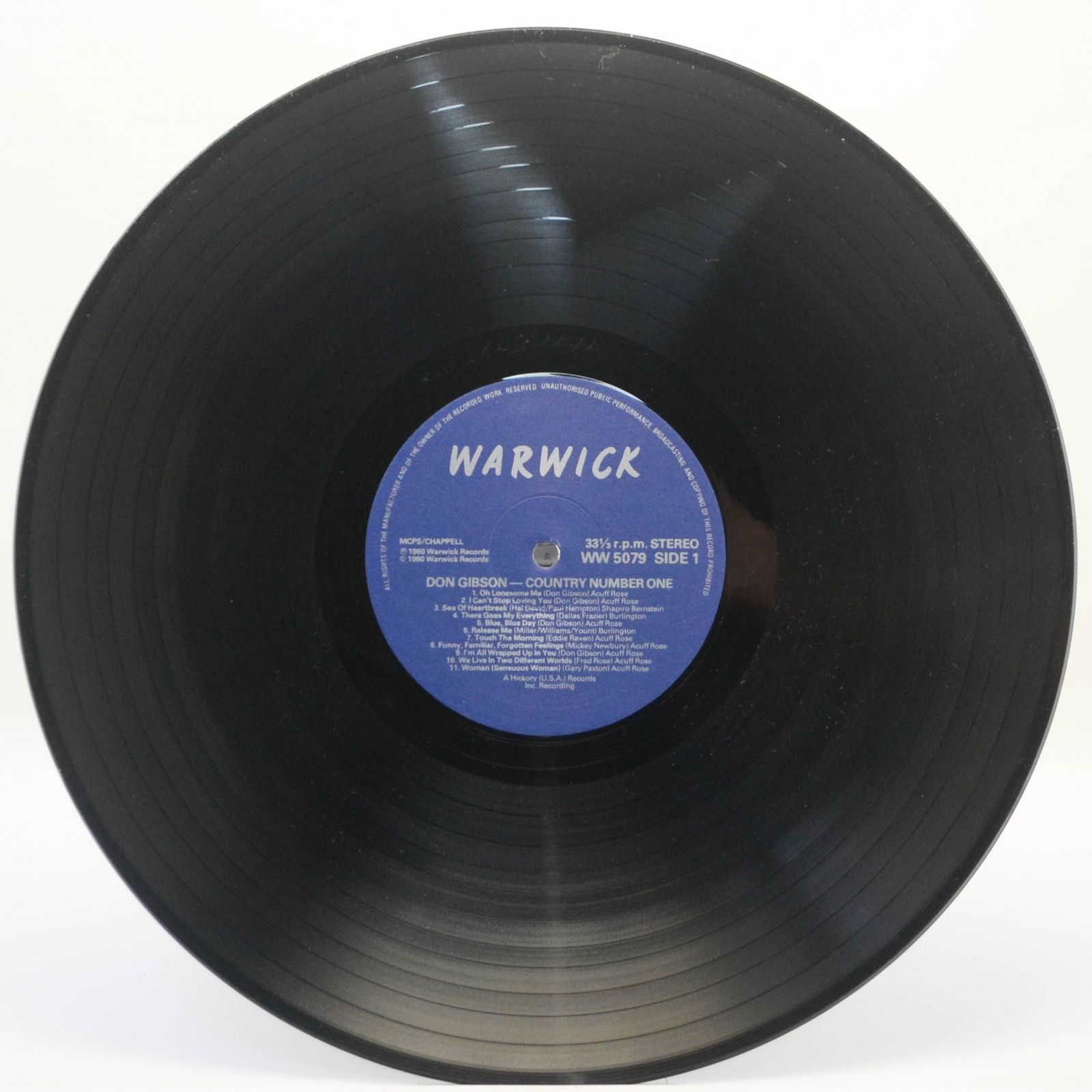 Don Gibson — Country Number One !, 1980