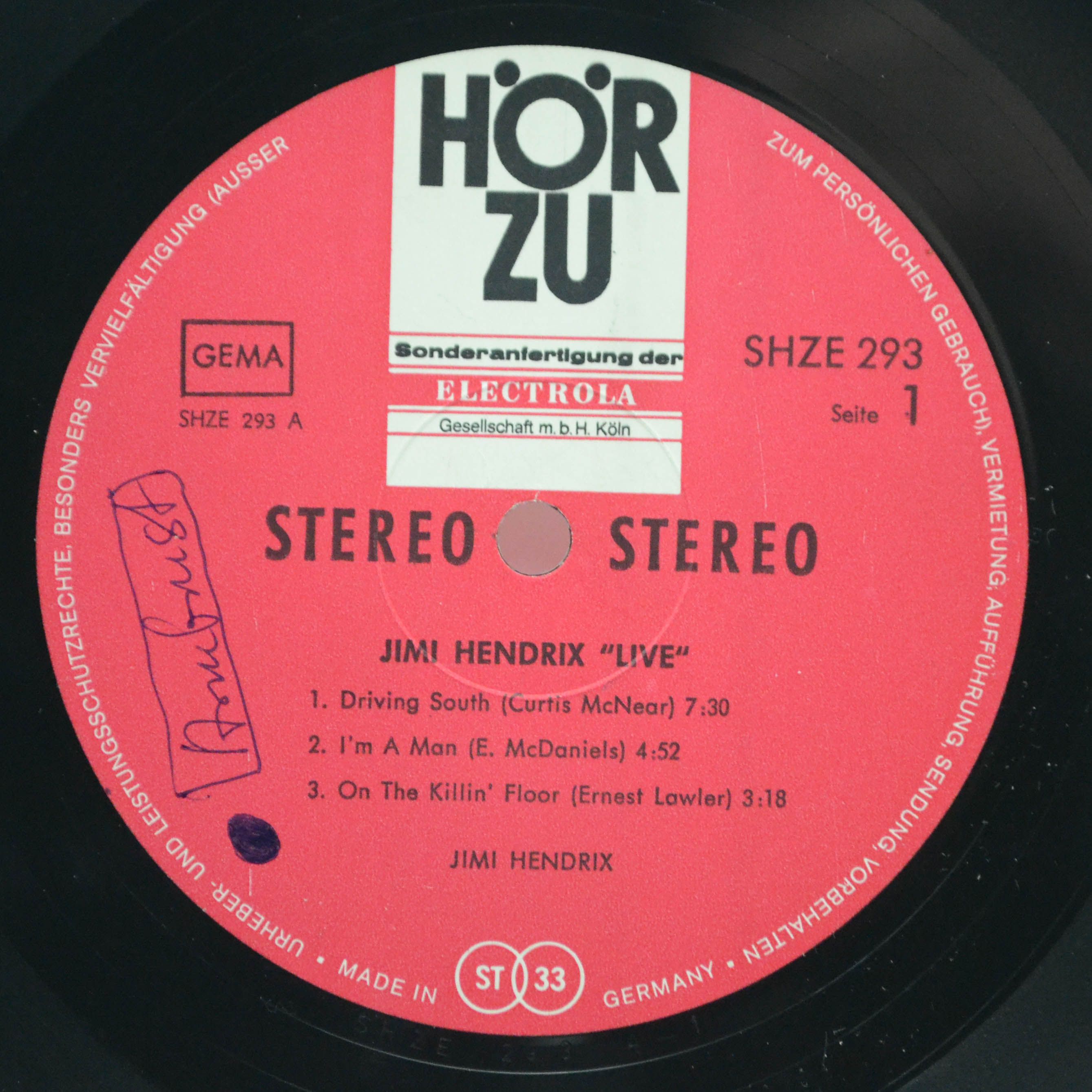 Jimi Hendrix — Live, 1970