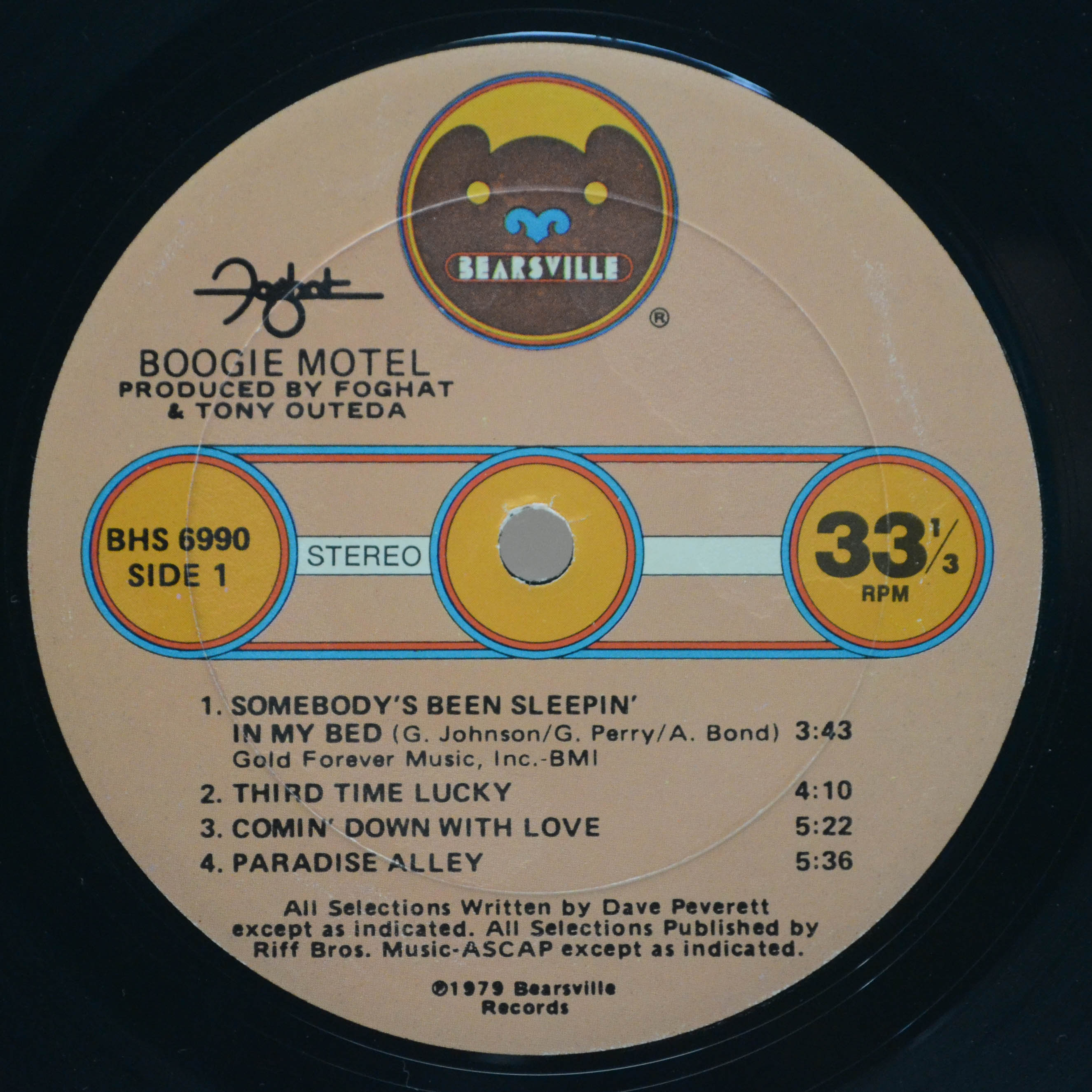 Foghat — Boogie Motel (USA), 1979