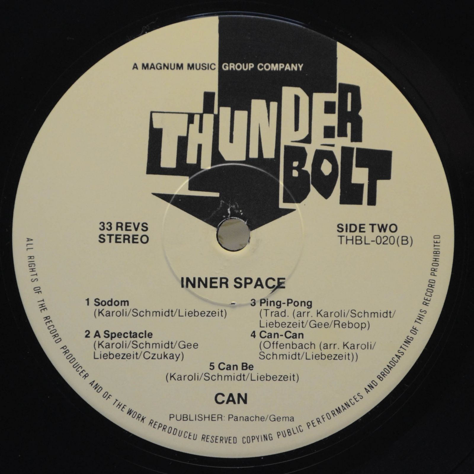 Can — Inner Space (UK), 1978