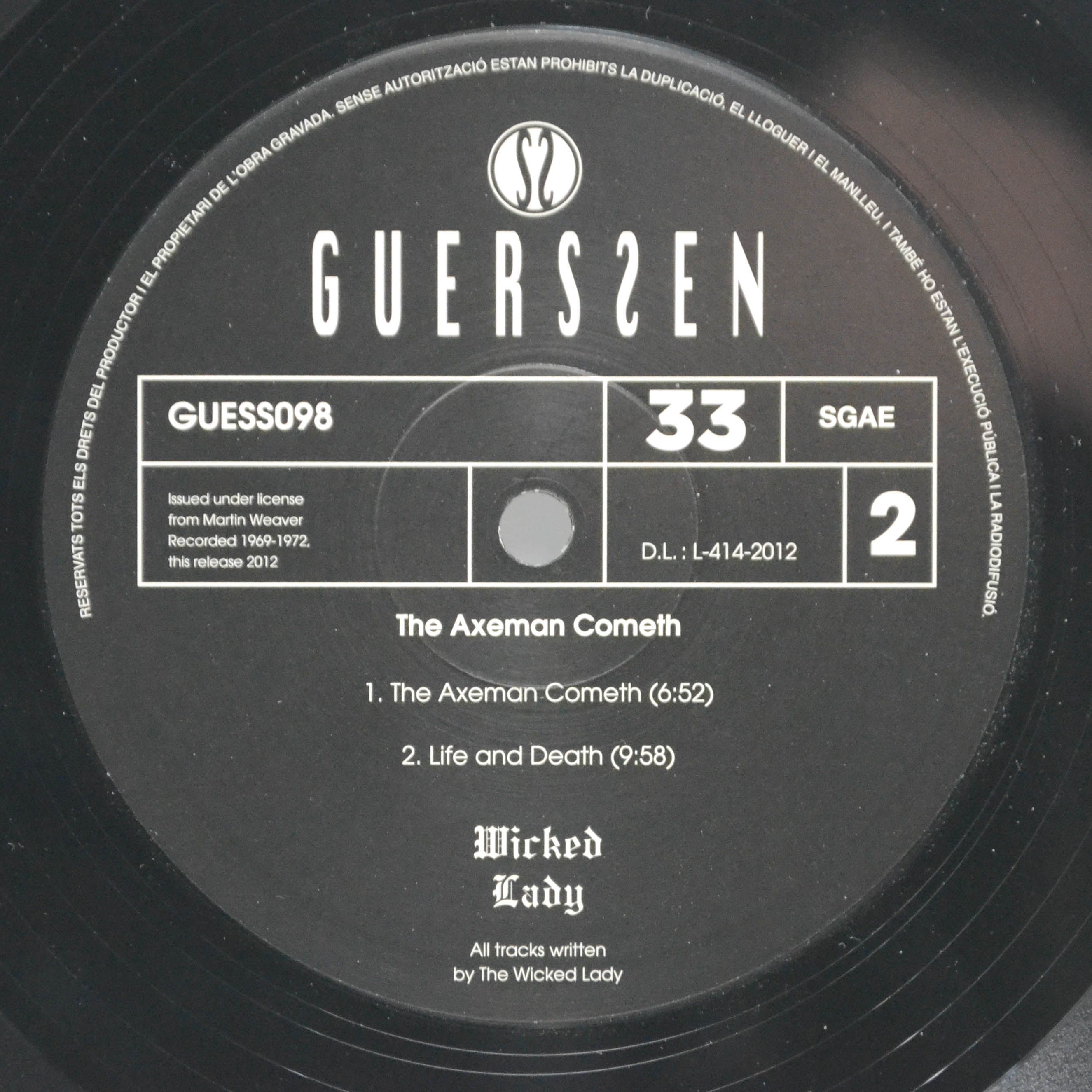 Wicked Lady — The Axeman Cometh (2LP), 1994