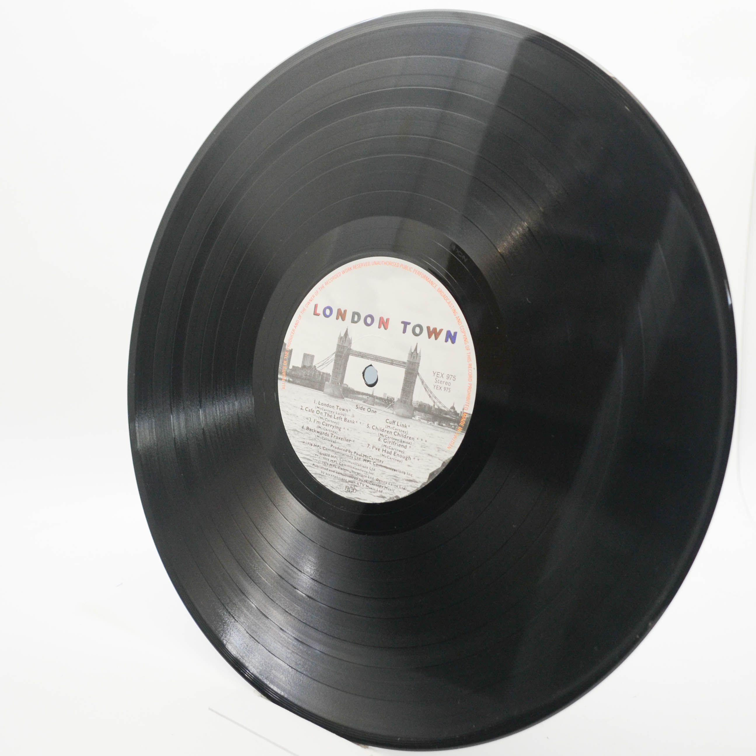 Wings — London Town (poster), 1978