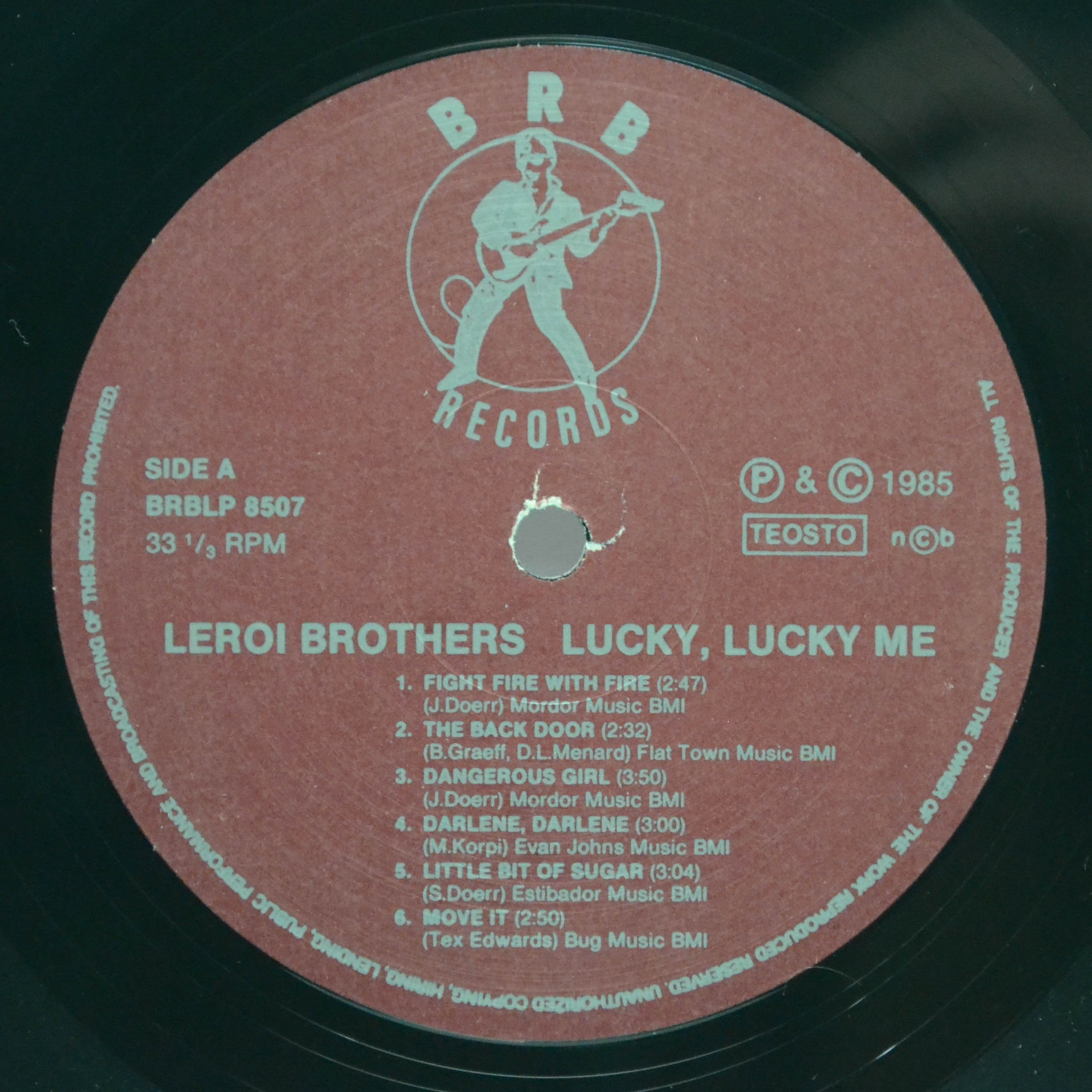 Leroi Brothers — Lucky Lucky Me, 1985