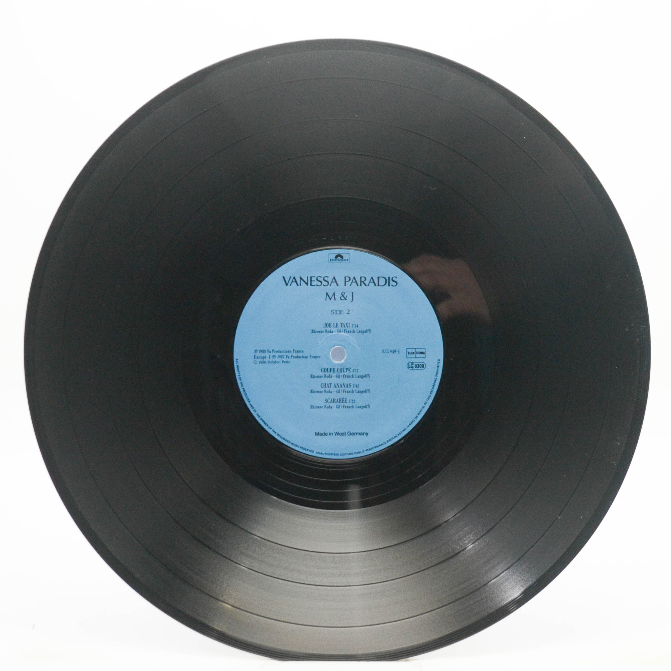 Vanessa Paradis — M & J, 1988