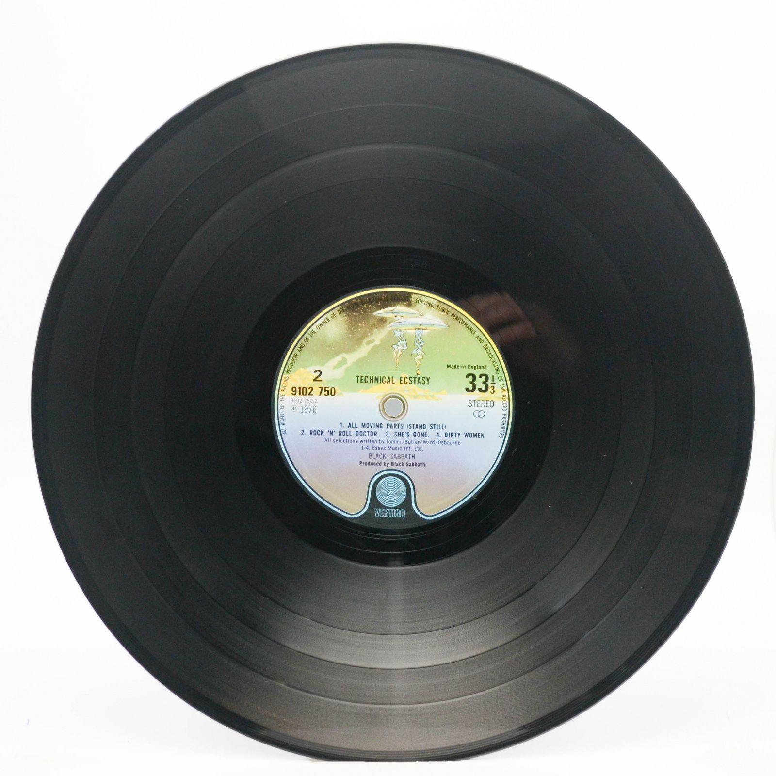 Black Sabbath — Technical Ecstasy (1-st, UK), 1976