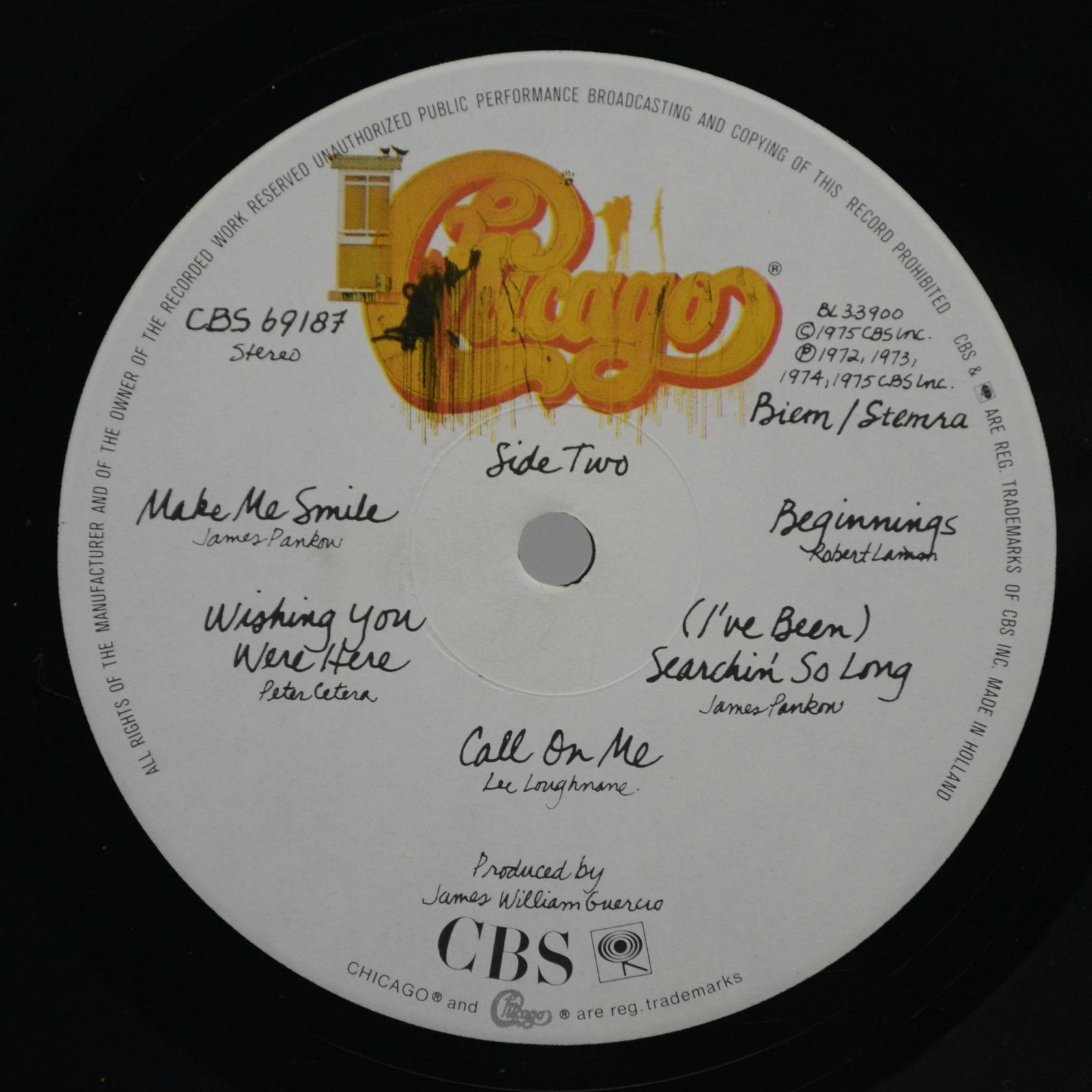 Chicago — Chicago IX - Chicago's Greatest Hits, 1975