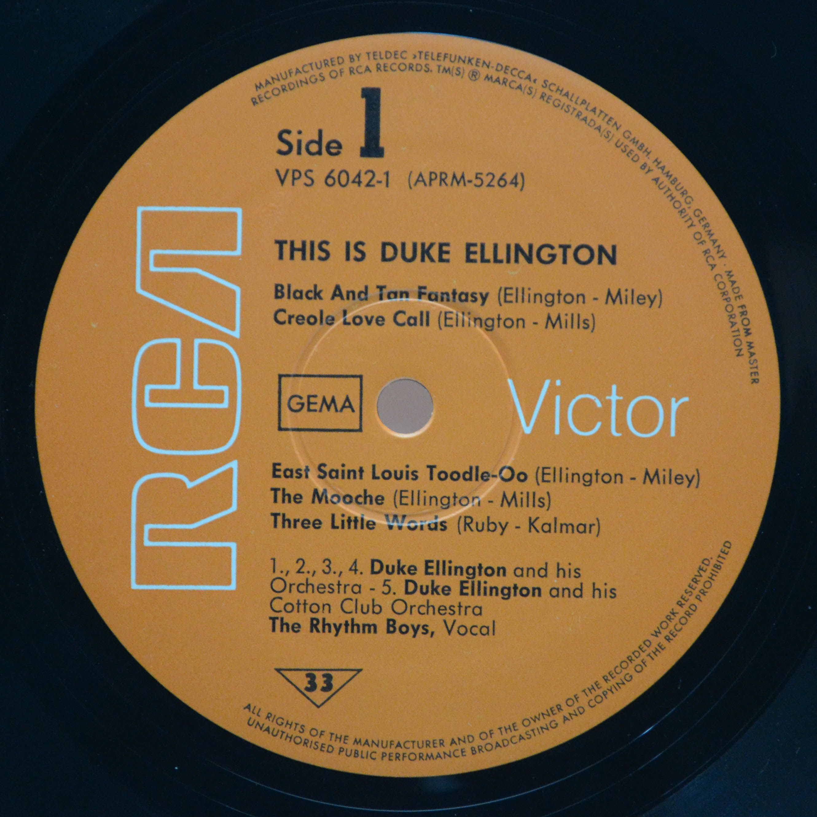 Duke Ellington — This Is Duke Ellington (2LP), 1971
