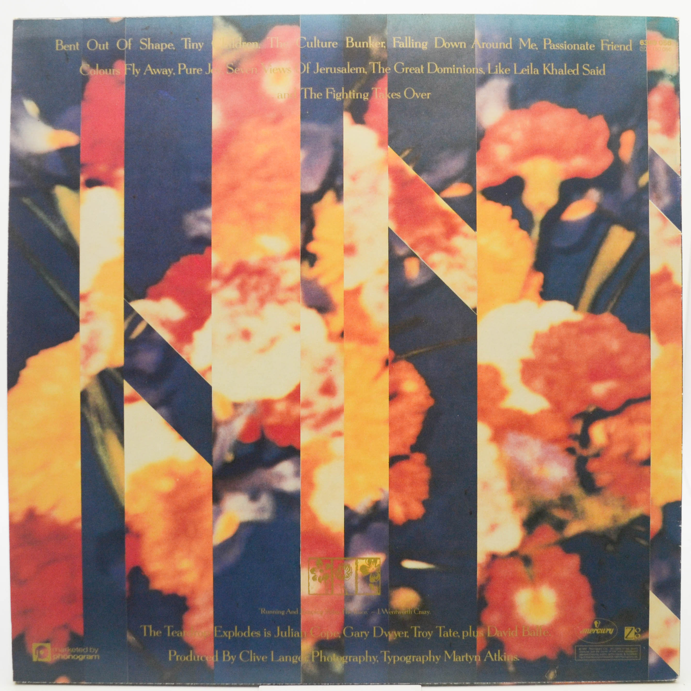 Teardrop Explodes — Wilder (1-st, UK), 1981