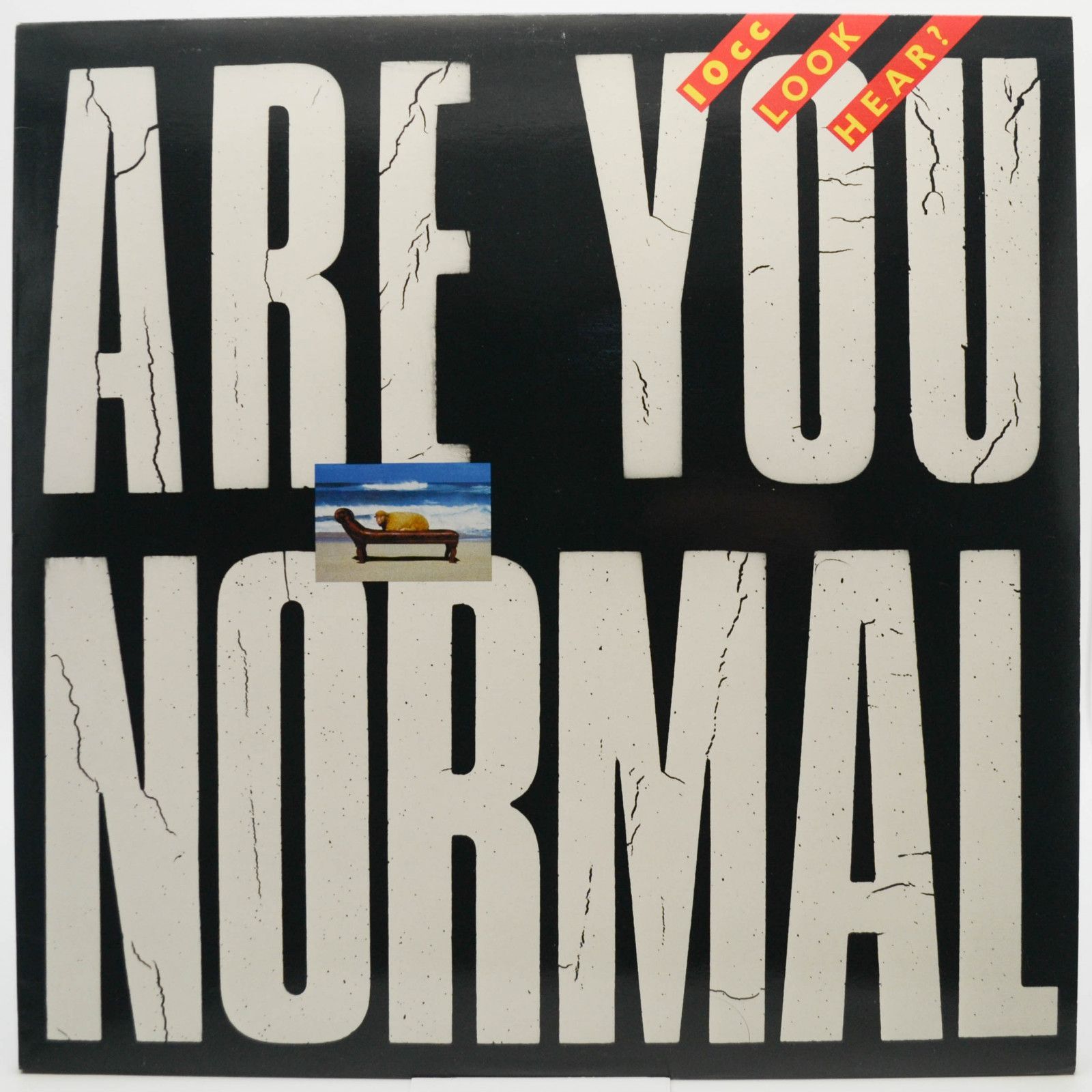 10cc — Look Hear? (1-st, UK, poster ), 1980